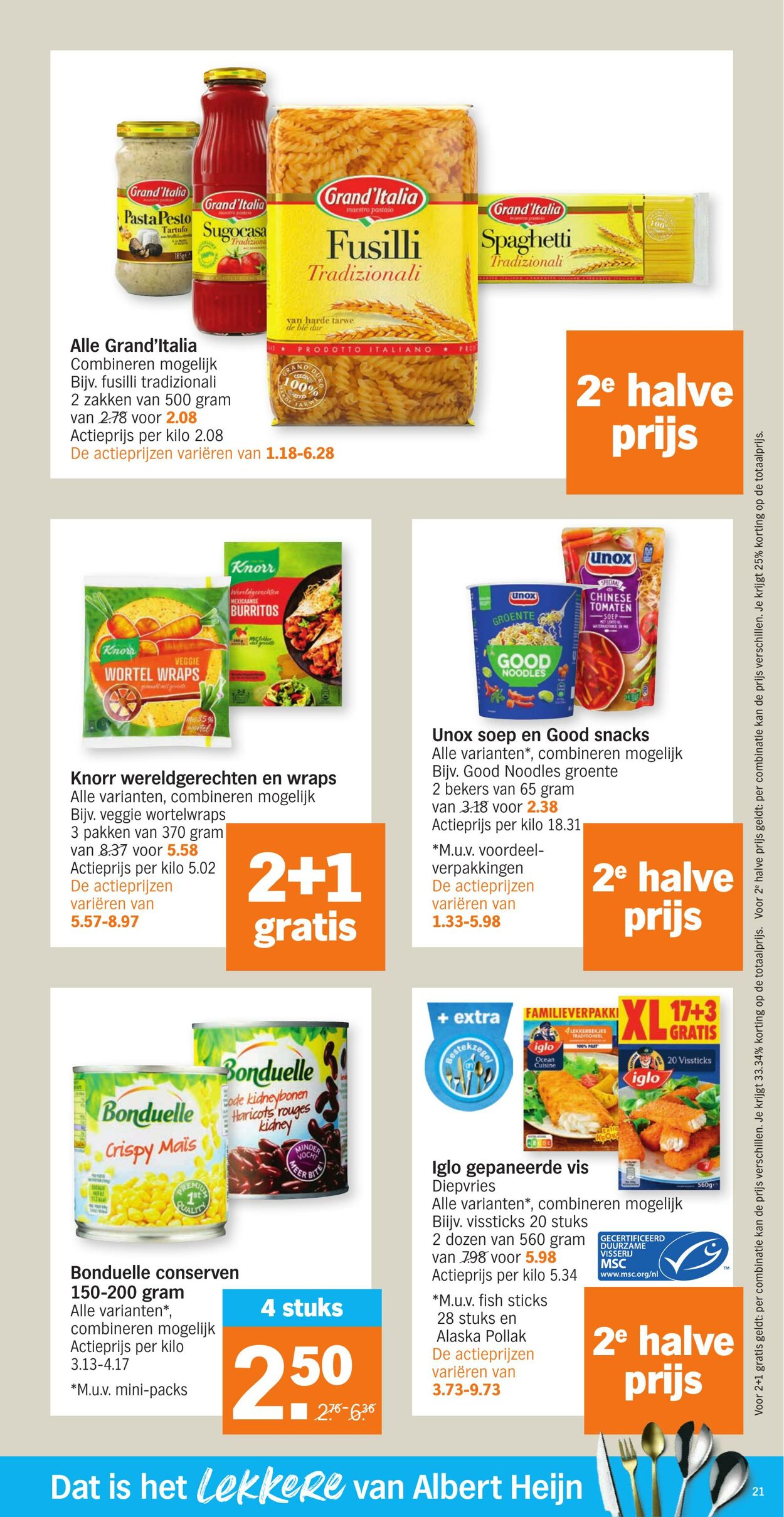 Folder Albert Heijn 15.11.2021 - 21.11.2021