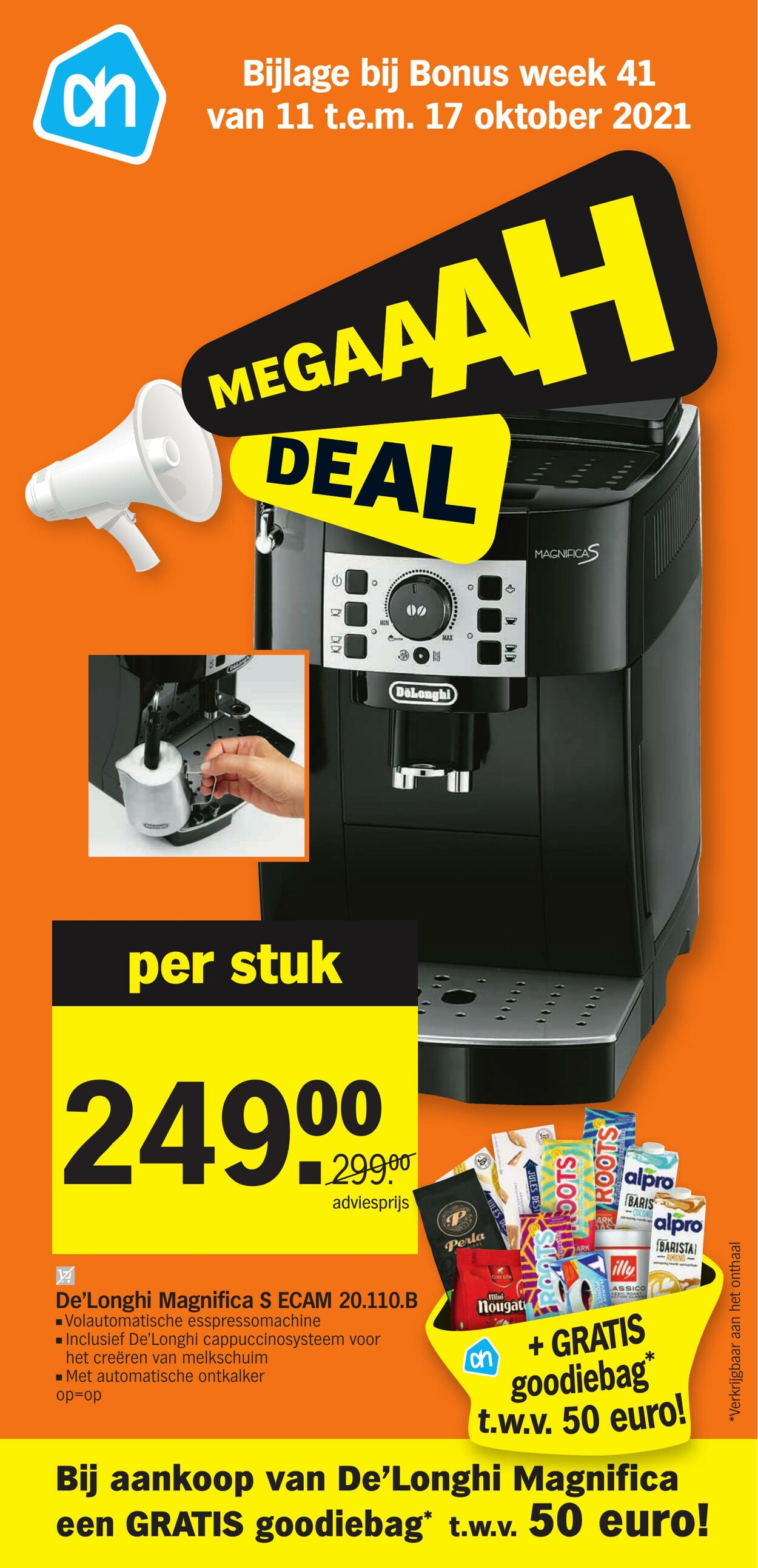 Folder Albert Heijn 11.10.2021 - 17.10.2021