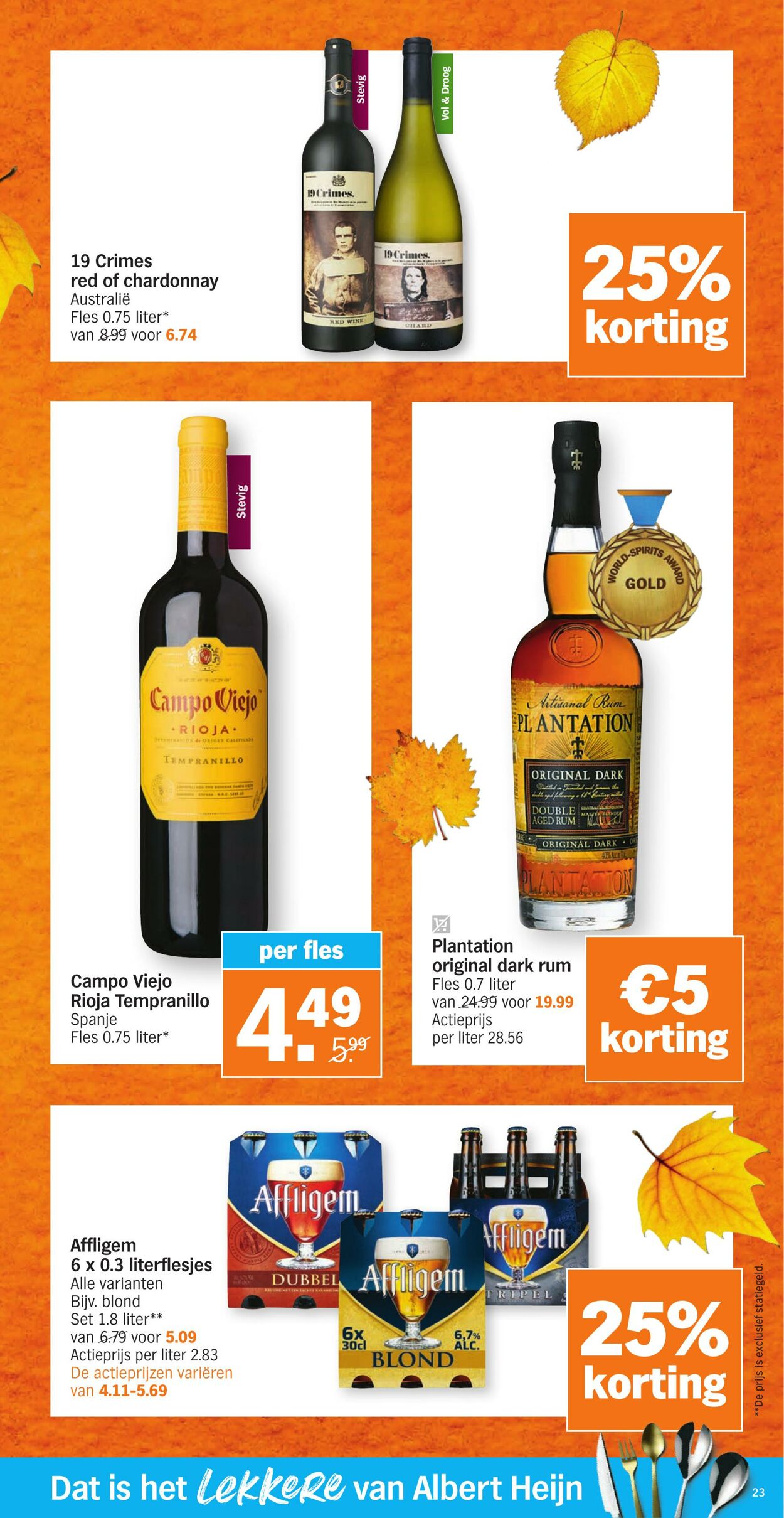 Folder Albert Heijn 18.10.2021 - 24.10.2021
