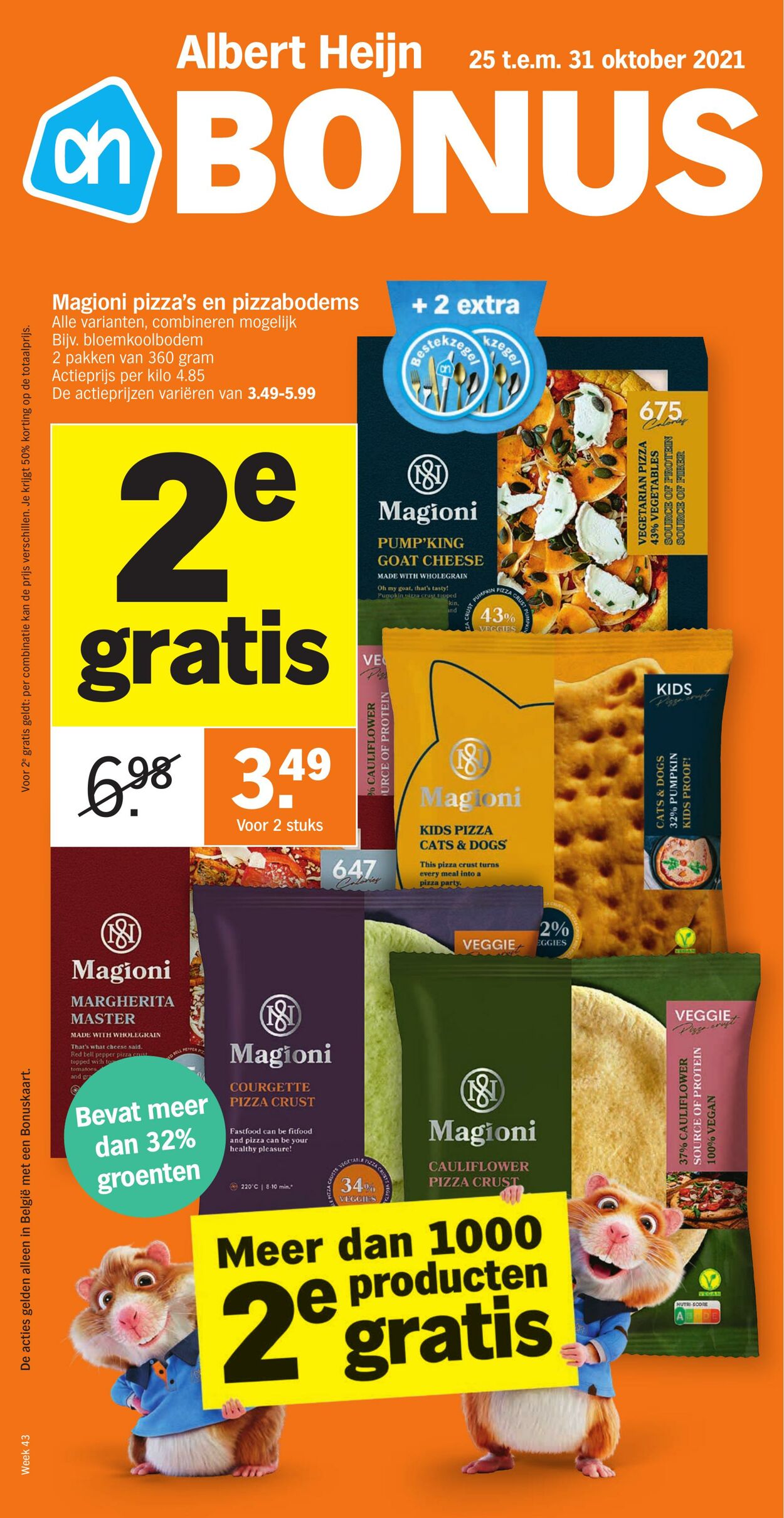 Folder Albert Heijn 25.10.2021 - 31.10.2021