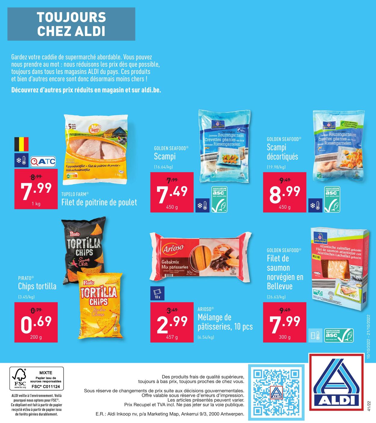 Folder Aldi 10.10.2022 - 15.10.2022