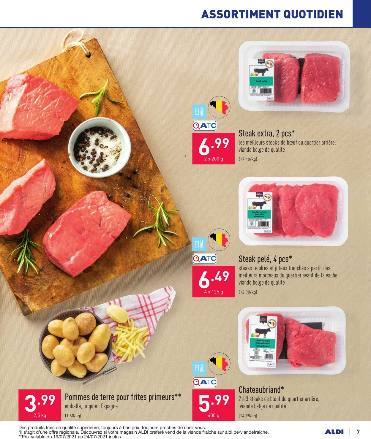 Folder Aldi 19.07.2021 - 24.07.2021