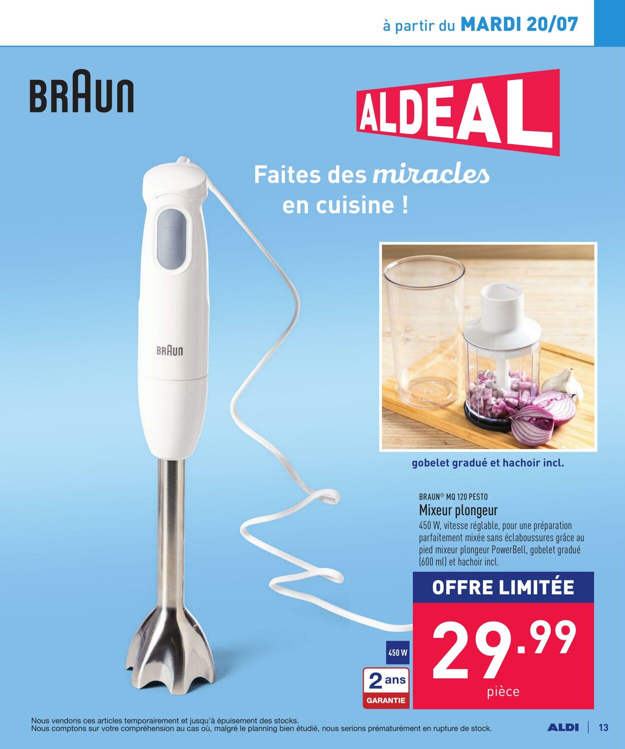 Folder Aldi 19.07.2021 - 24.07.2021