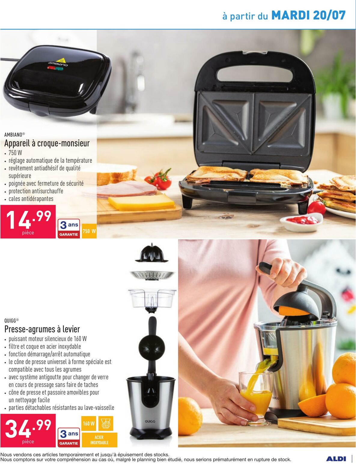 Folder Aldi 19.07.2021 - 24.07.2021