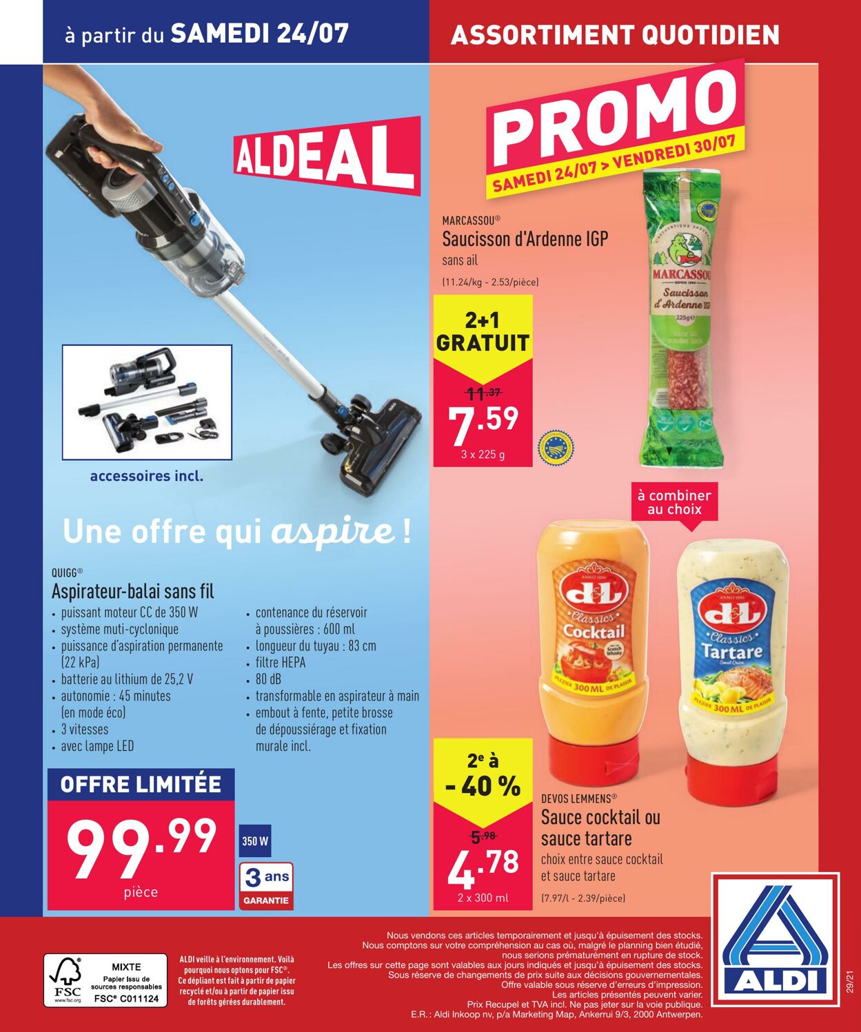 Folder Aldi 19.07.2021 - 24.07.2021