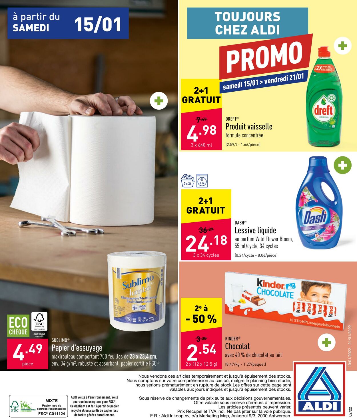 Folder Aldi 10.01.2022 - 21.01.2022