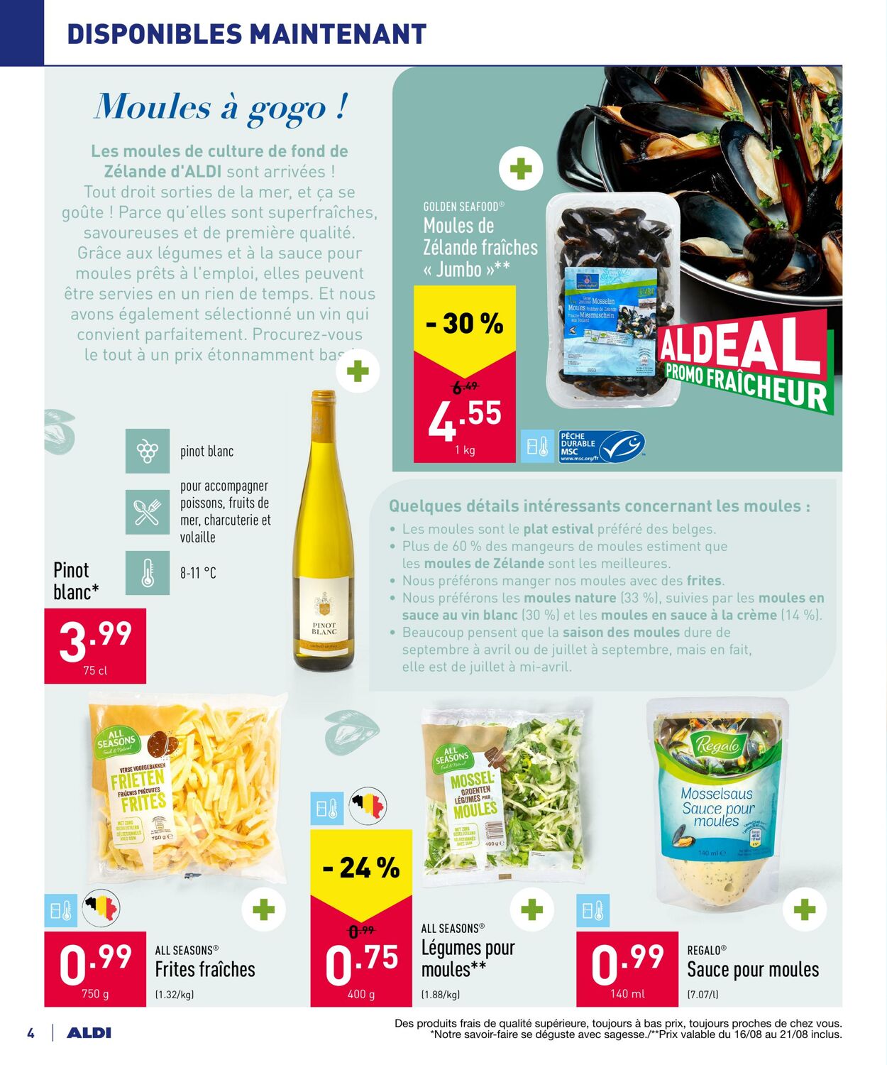 Folder Aldi 16.08.2021 - 21.08.2021