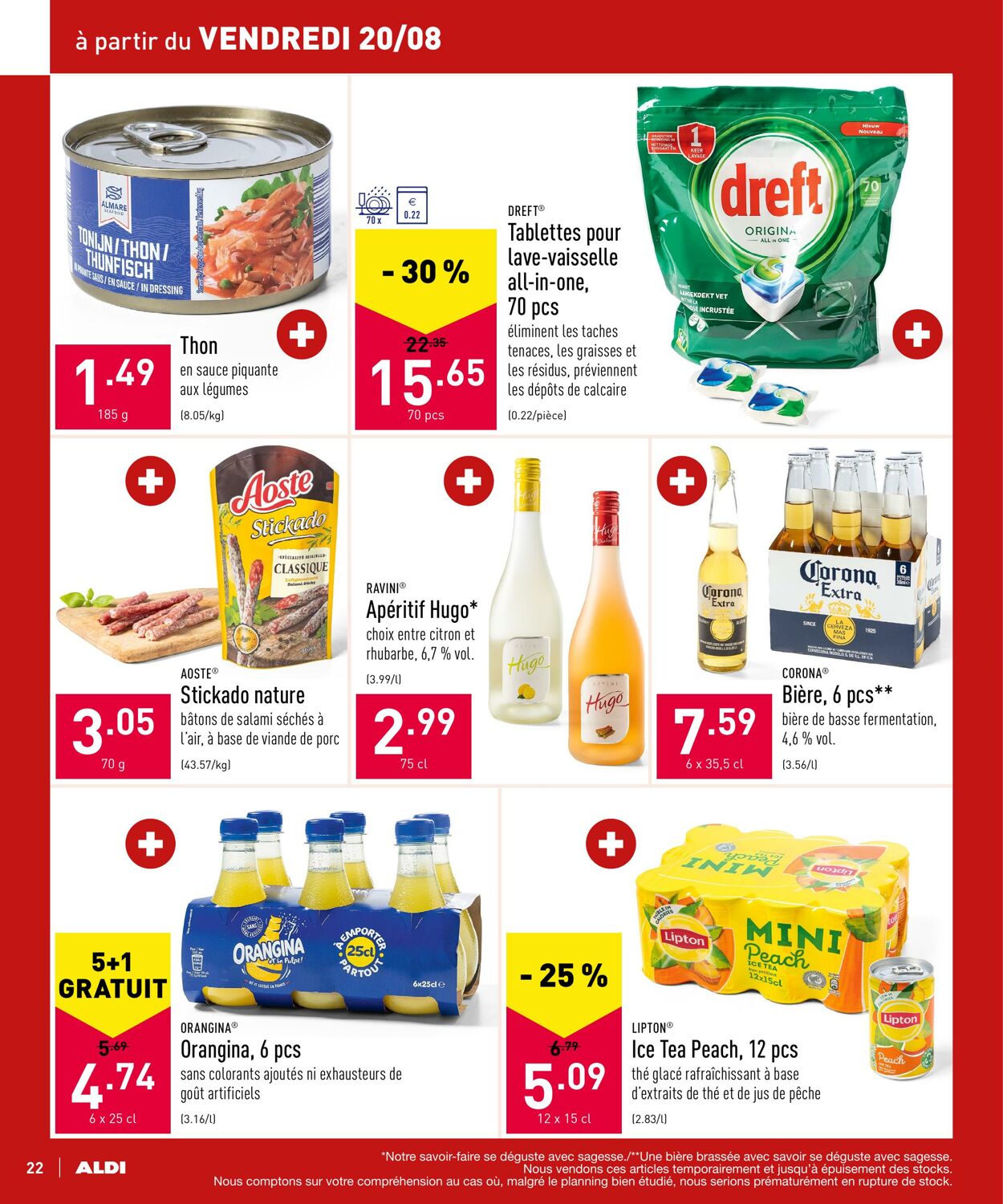 Folder Aldi 16.08.2021 - 21.08.2021