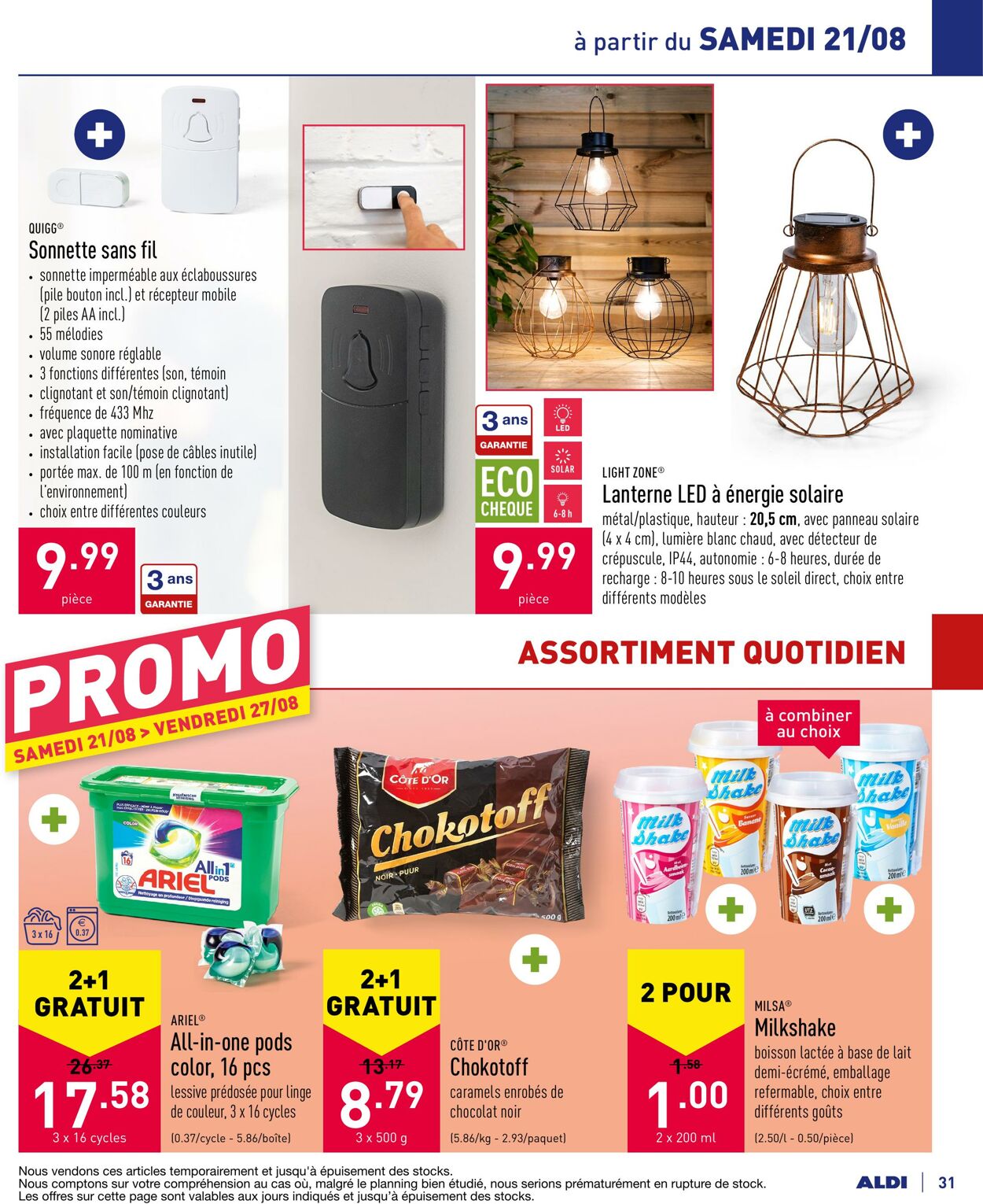 Folder Aldi 16.08.2021 - 21.08.2021