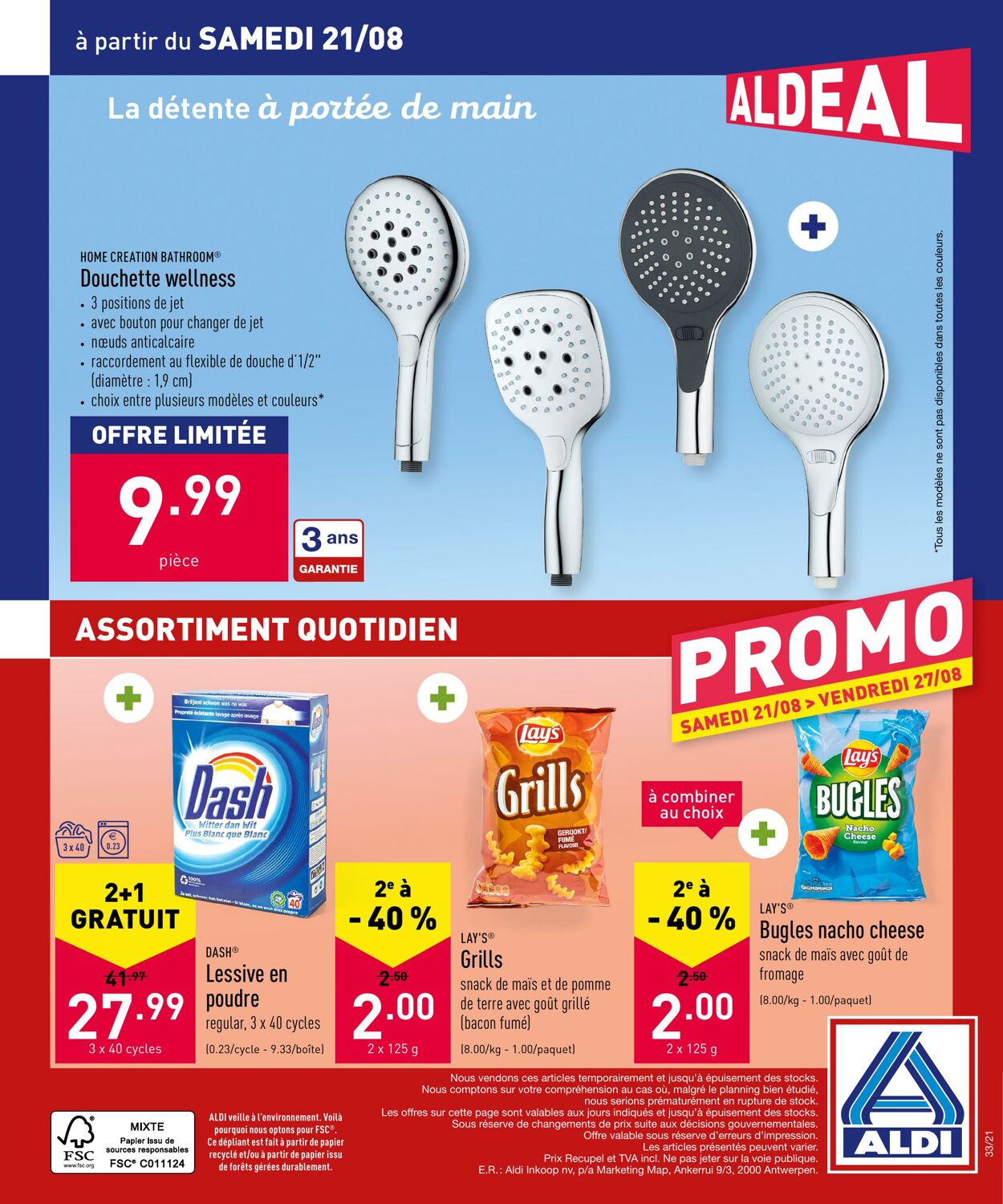 Folder Aldi 16.08.2021 - 21.08.2021