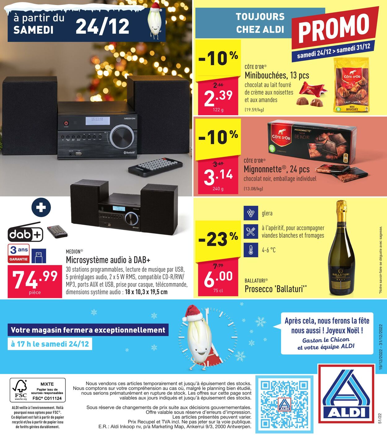 Folder Aldi 19.12.2022 - 24.12.2022