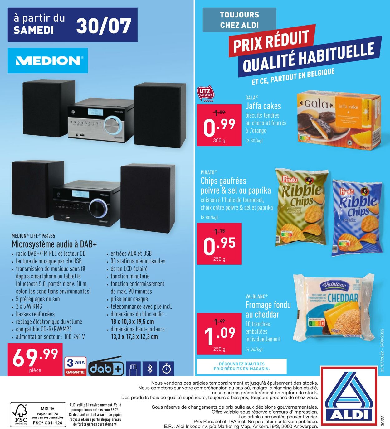 Folder Aldi 25.07.2022 - 05.08.2022