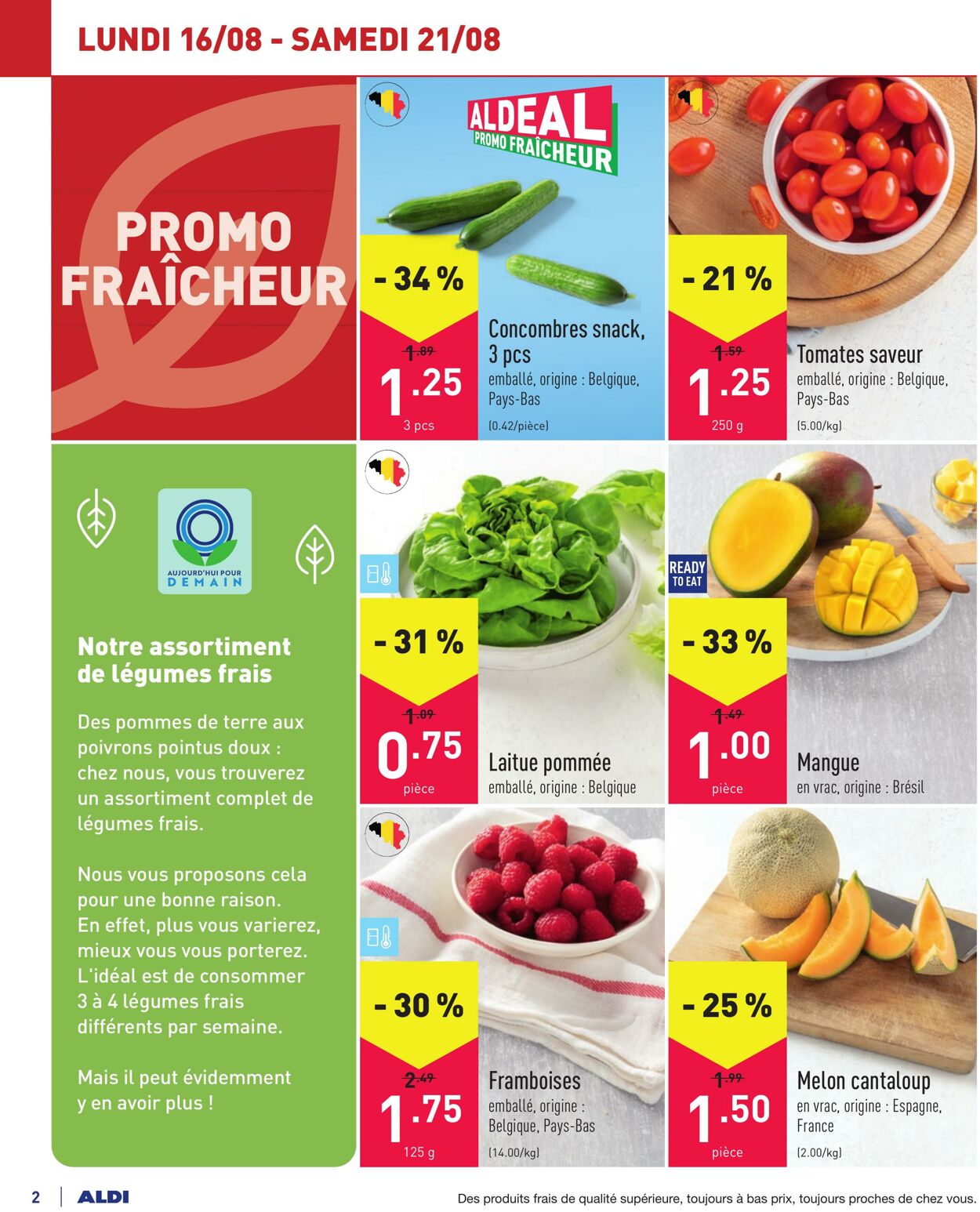 Folder Aldi 16.08.2021 - 21.08.2021