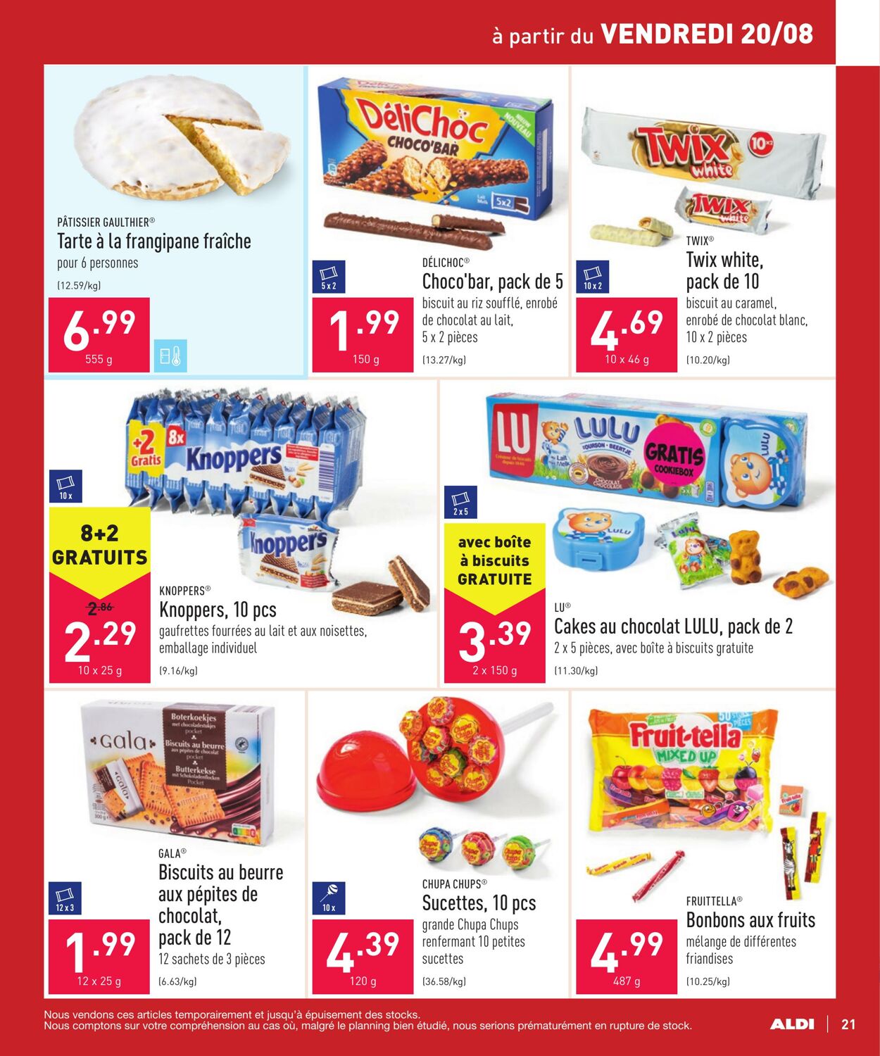 Folder Aldi 16.08.2021 - 21.08.2021