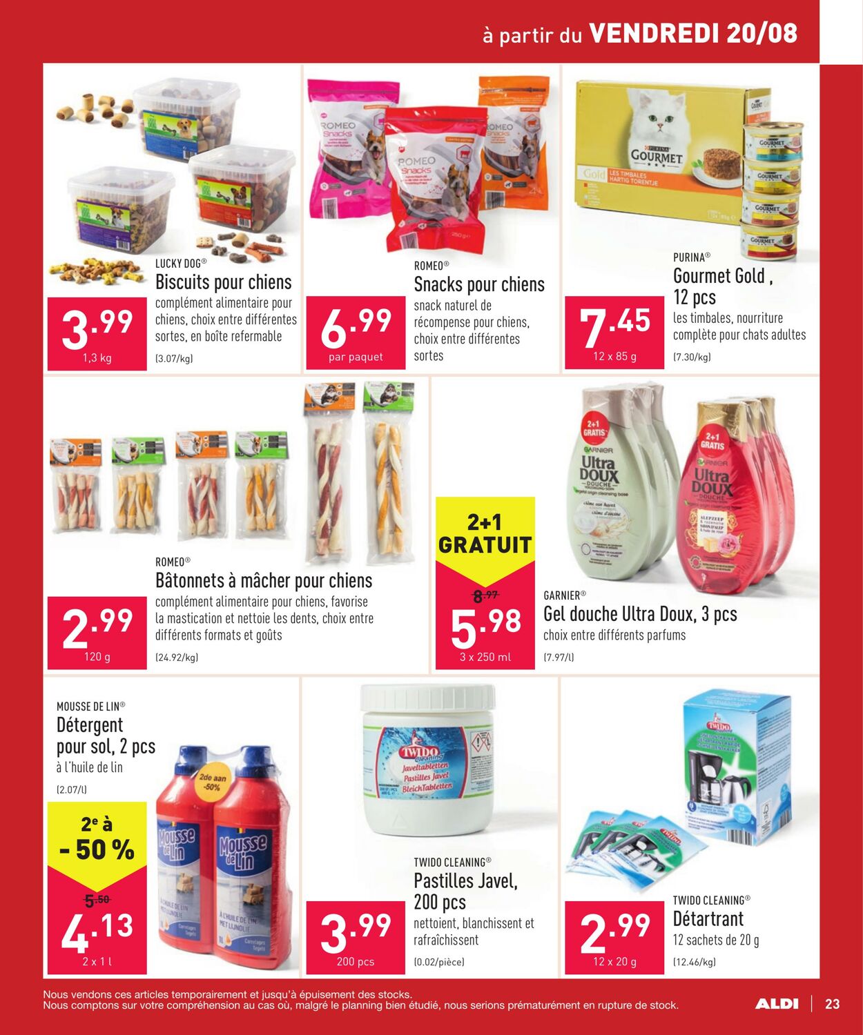 Folder Aldi 16.08.2021 - 21.08.2021