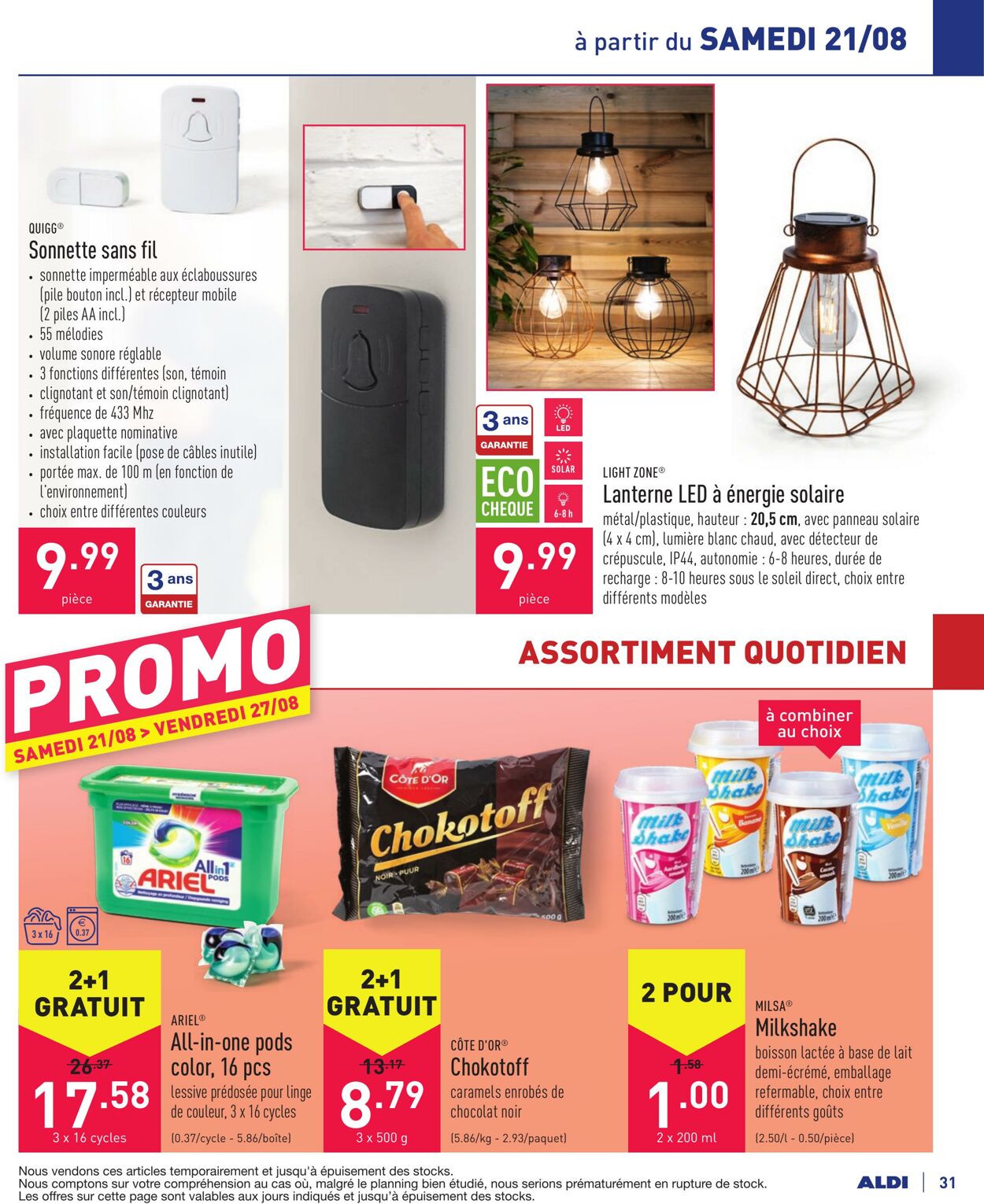 Folder Aldi 16.08.2021 - 21.08.2021