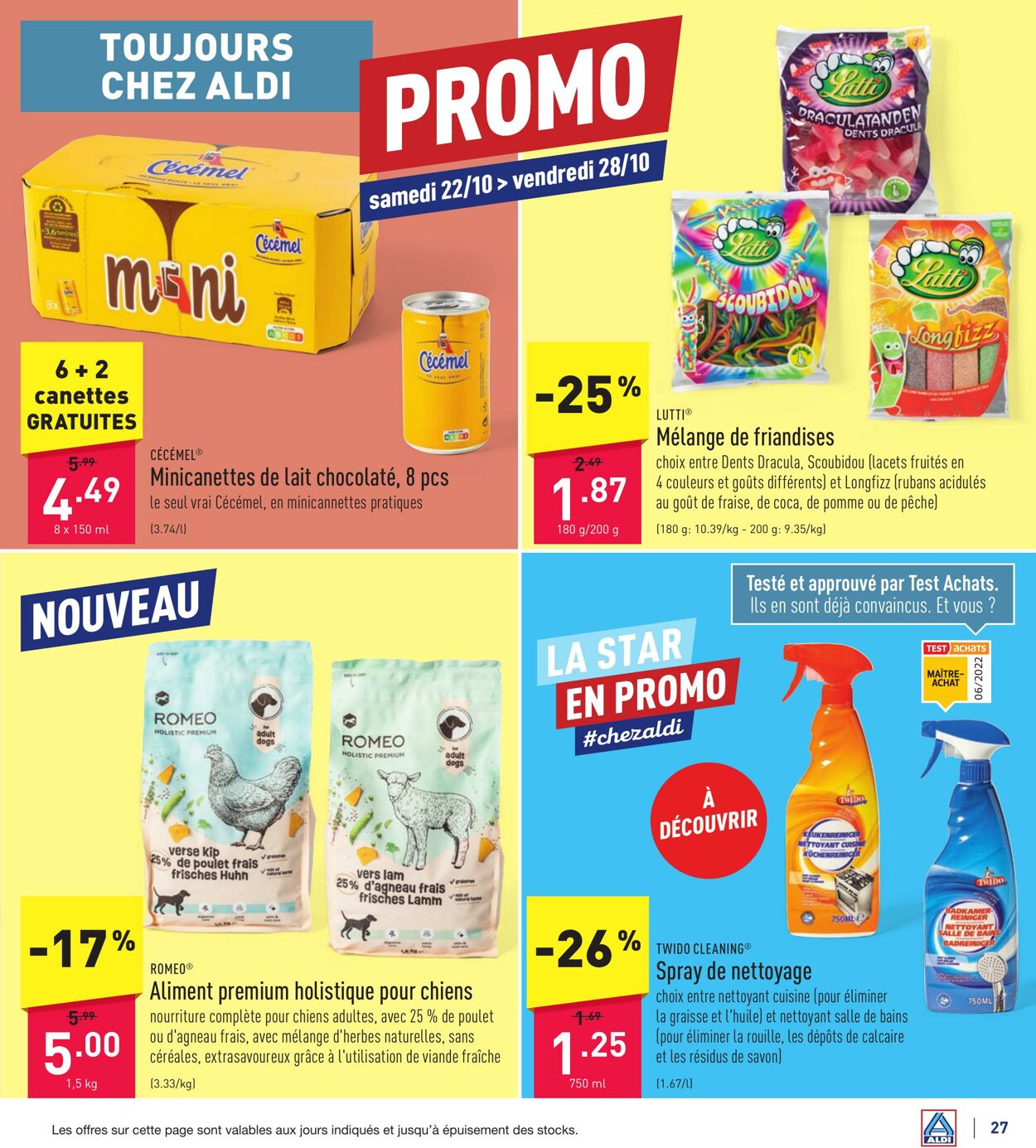 Folder Aldi 17.10.2022 - 28.10.2022