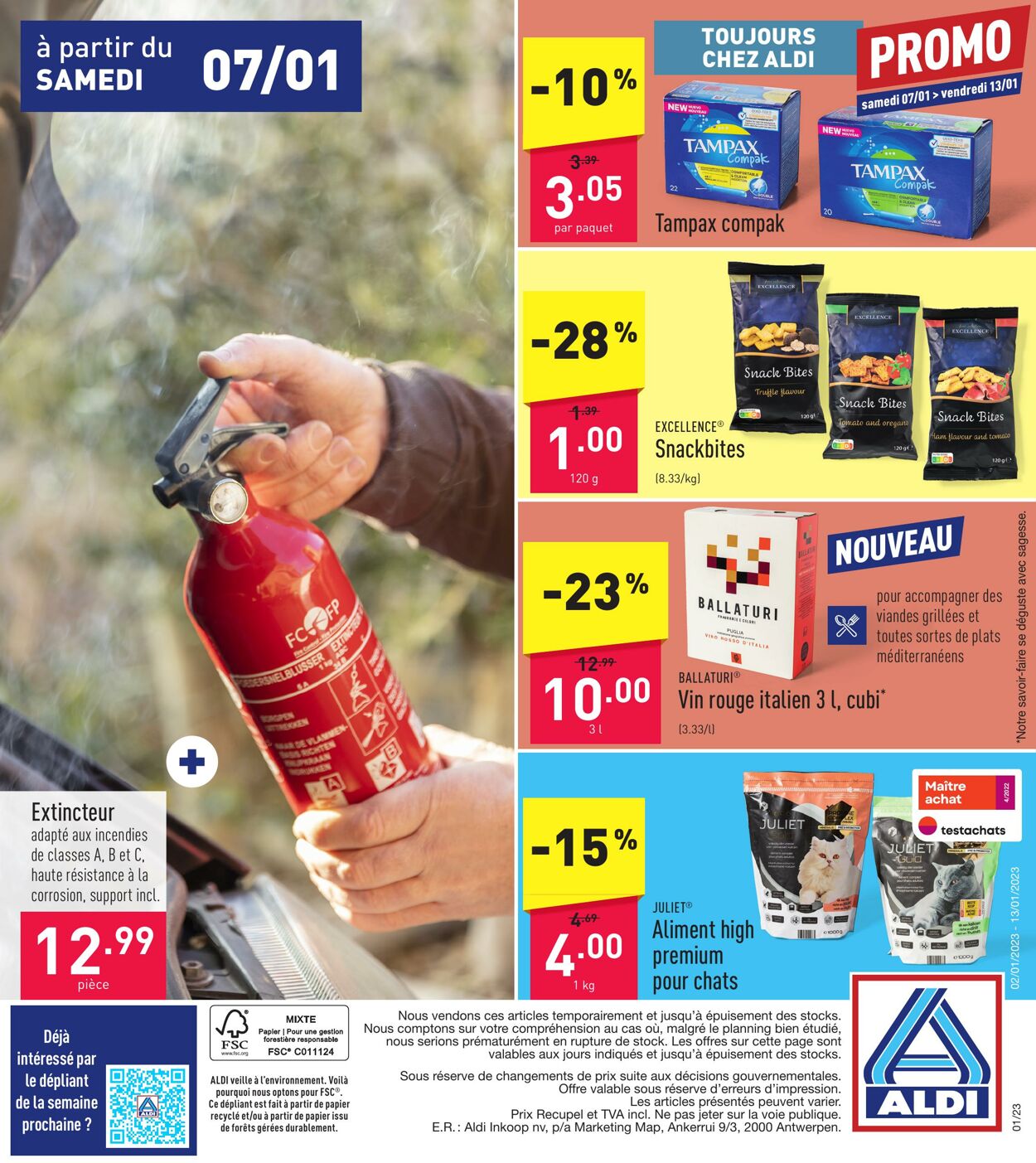 Folder Aldi 02.01.2023 - 13.01.2023