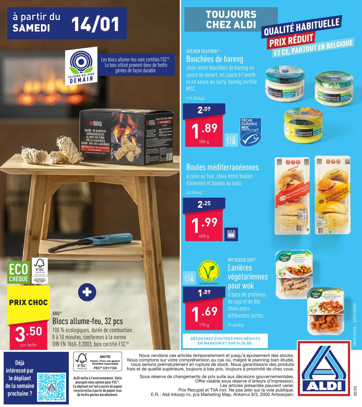 Folder Aldi 09.01.2023 - 20.01.2023