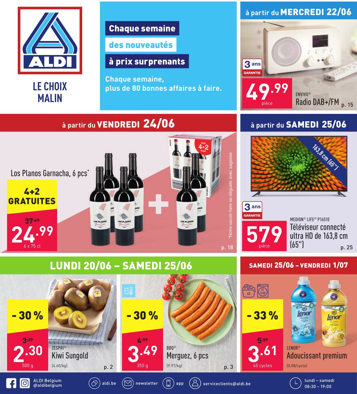 Folder Aldi 20.06.2022 - 01.07.2022