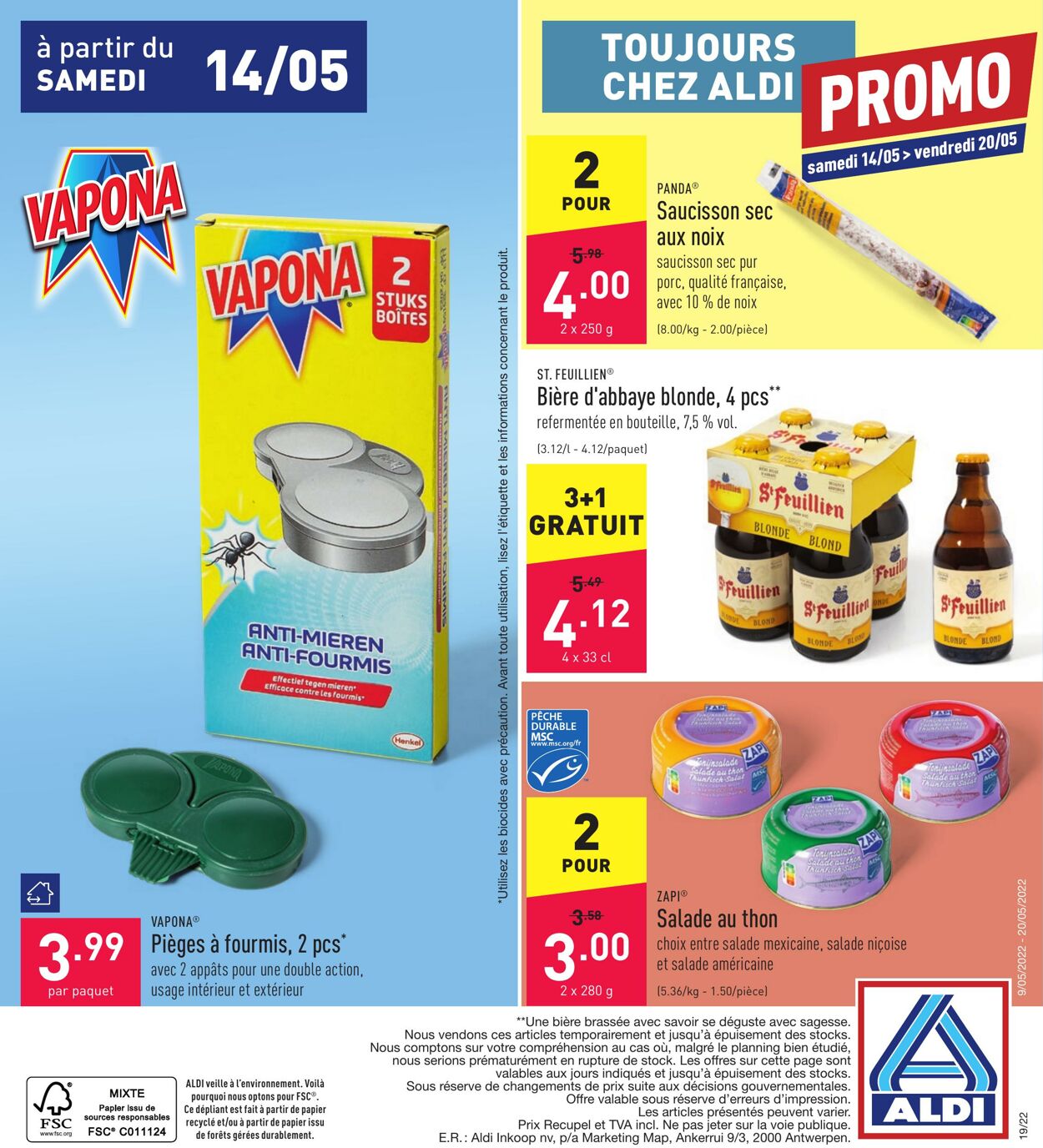 Folder Aldi 09.05.2022 - 14.05.2022