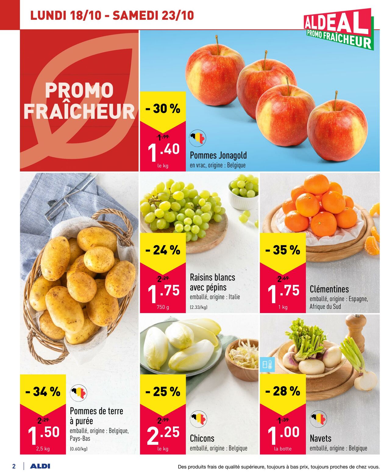 Folder Aldi 18.10.2021 - 23.10.2021