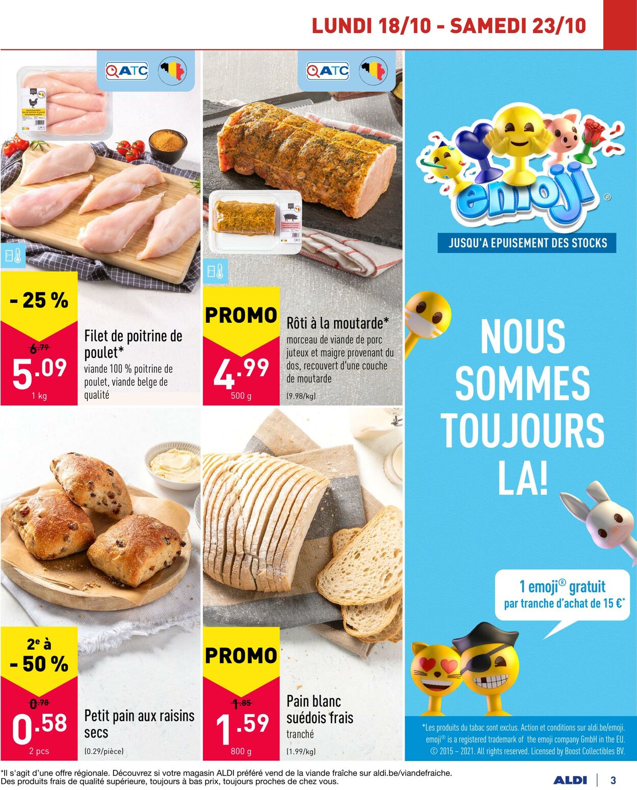 Folder Aldi 18.10.2021 - 23.10.2021