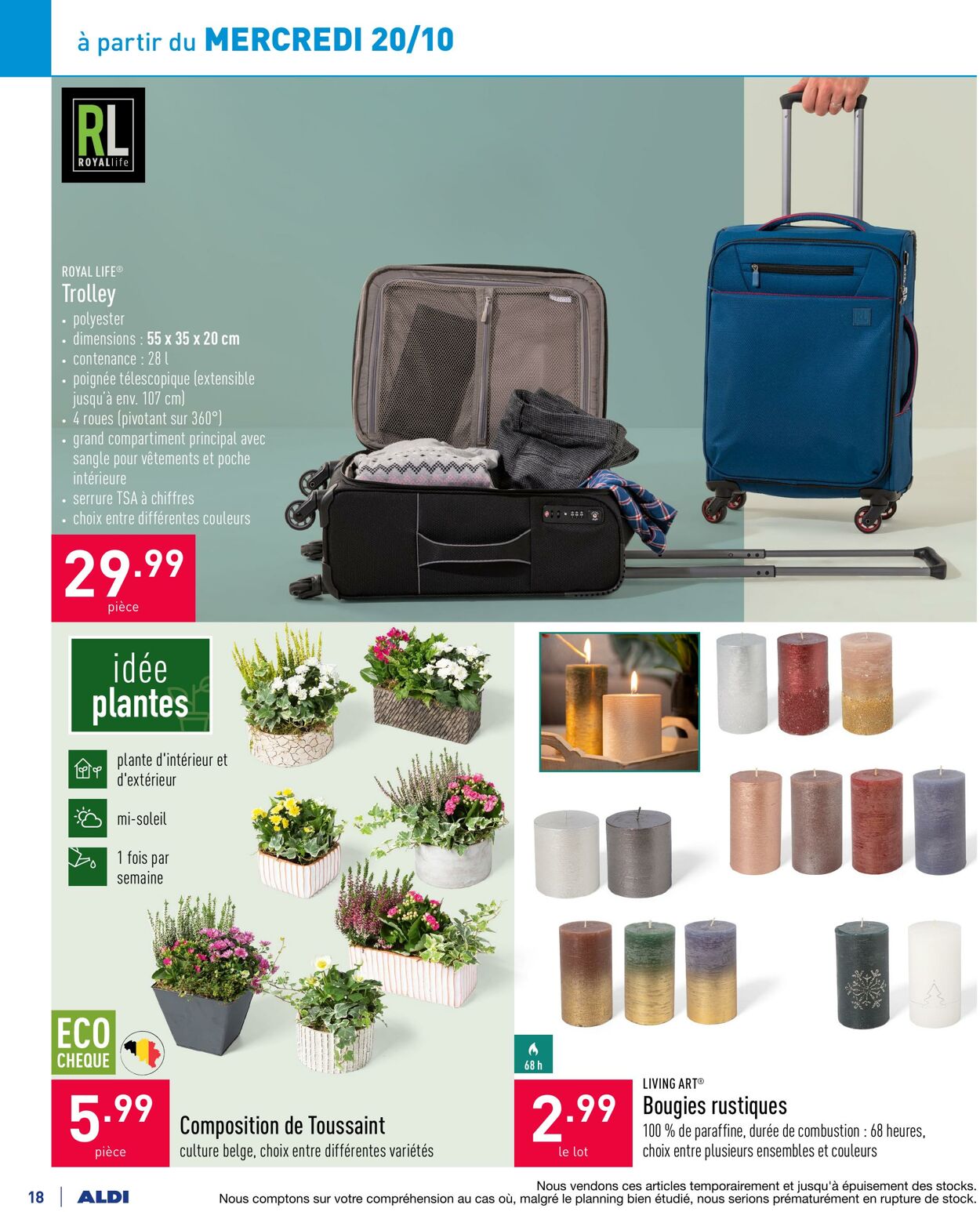 Folder Aldi 18.10.2021 - 23.10.2021