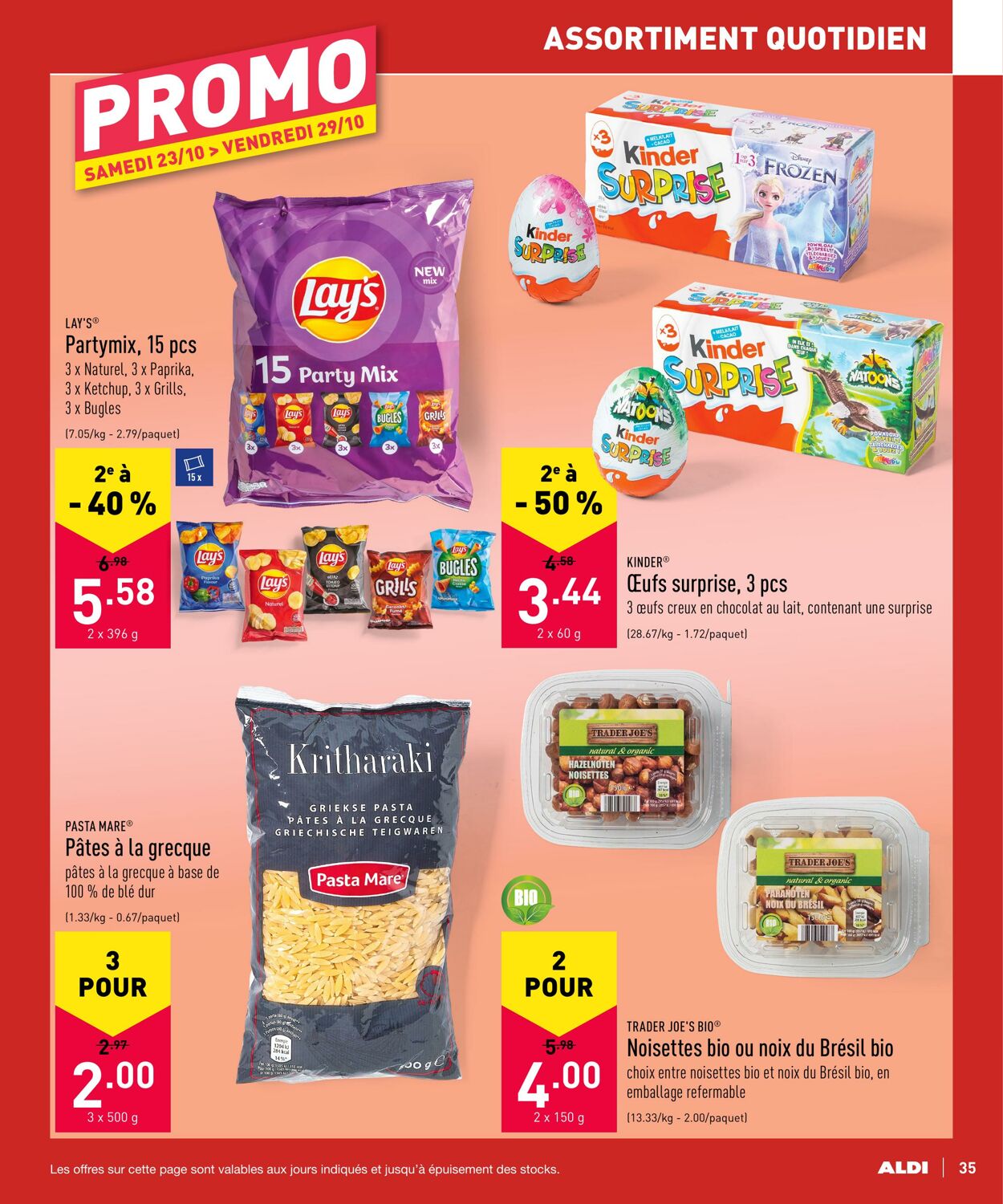 Folder Aldi 18.10.2021 - 23.10.2021