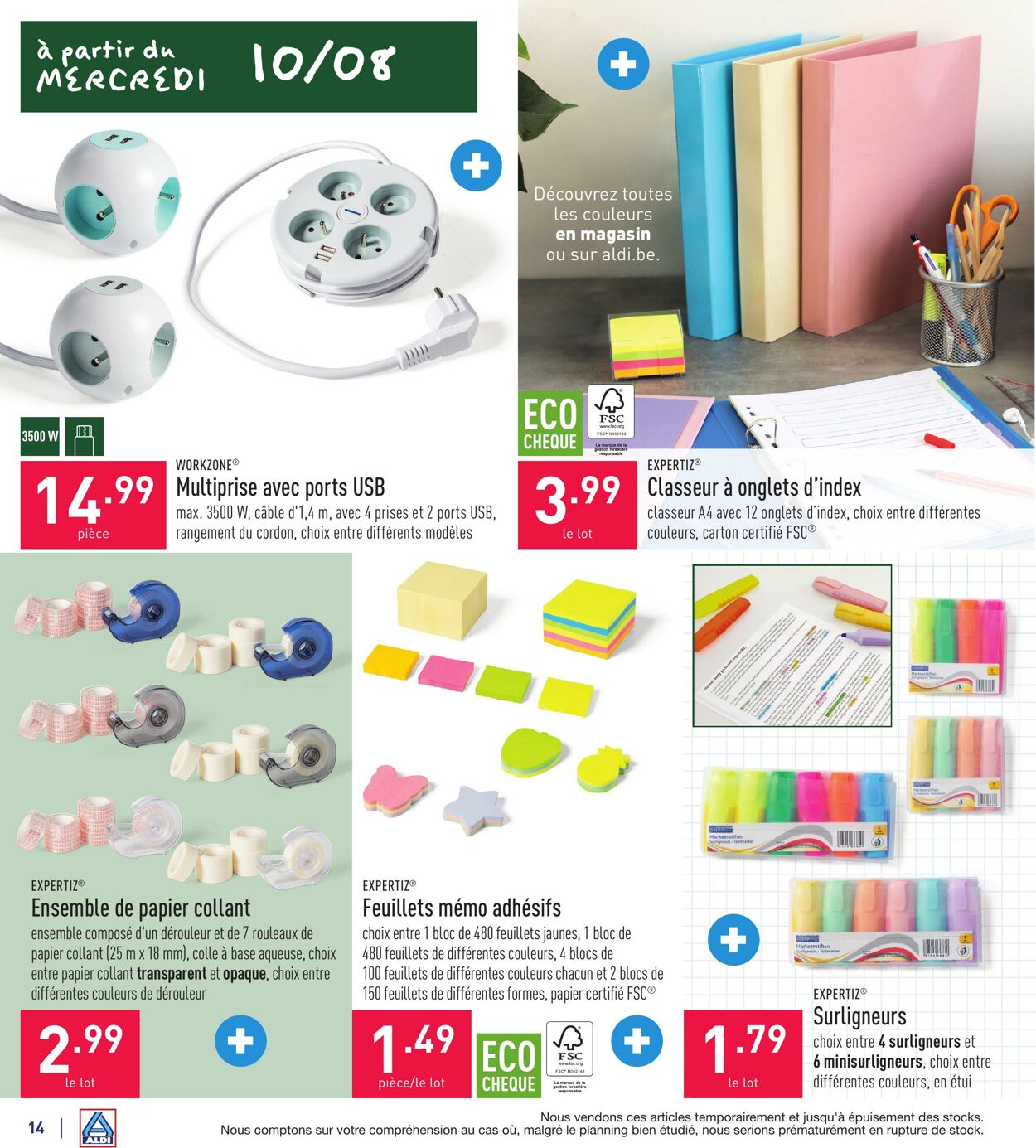 Folder Aldi 08.08.2022 - 13.08.2022