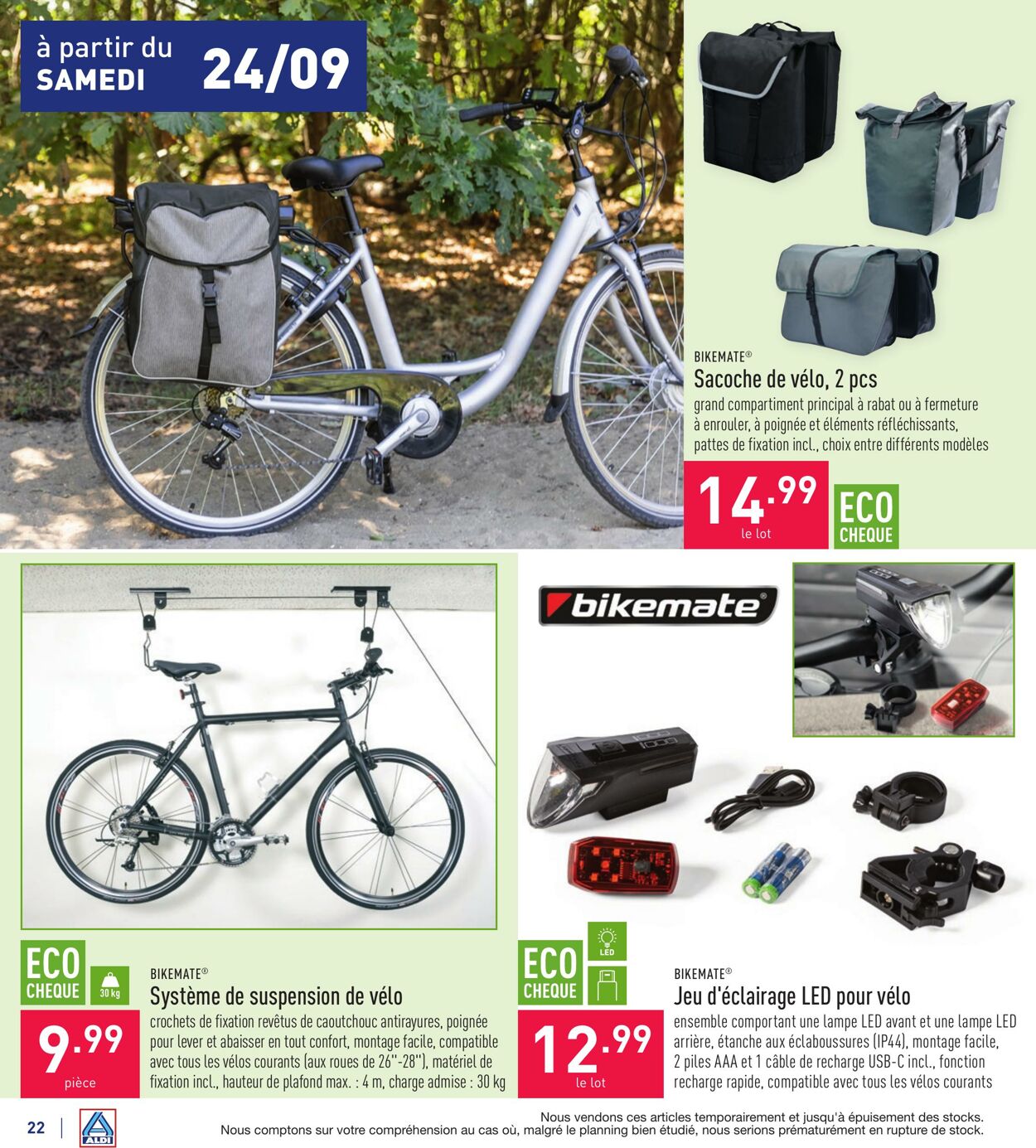 Folder Aldi 19.09.2022 - 24.09.2022