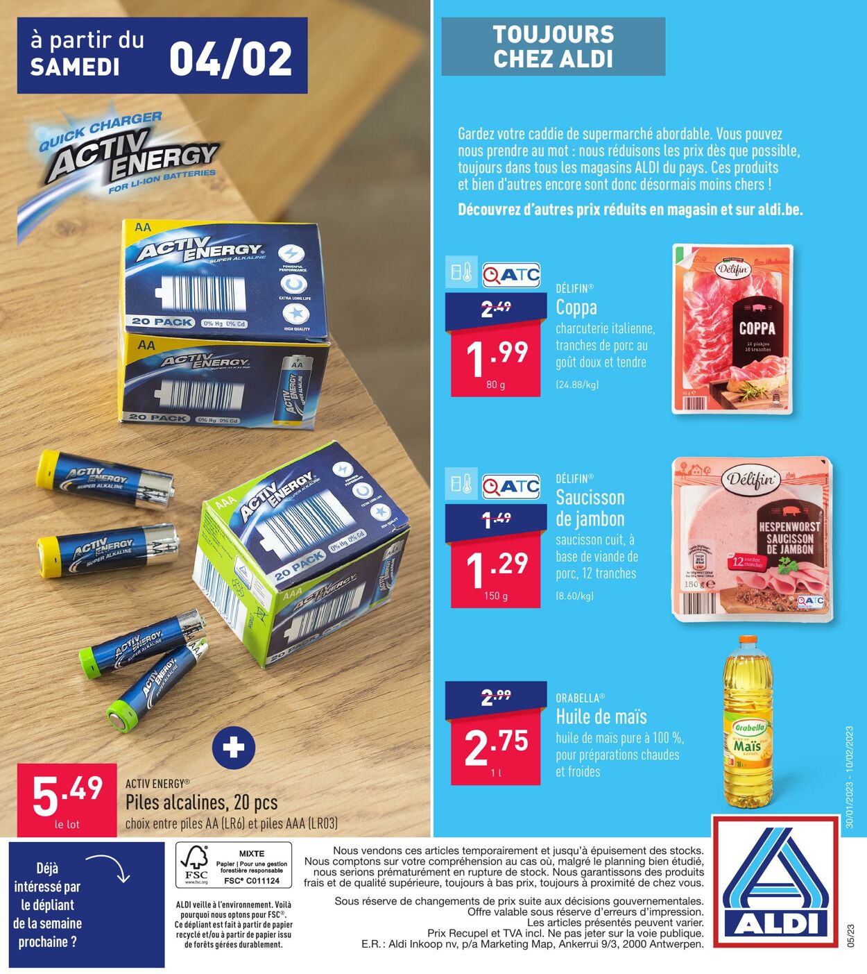 Folder Aldi 30.01.2023 - 10.02.2023