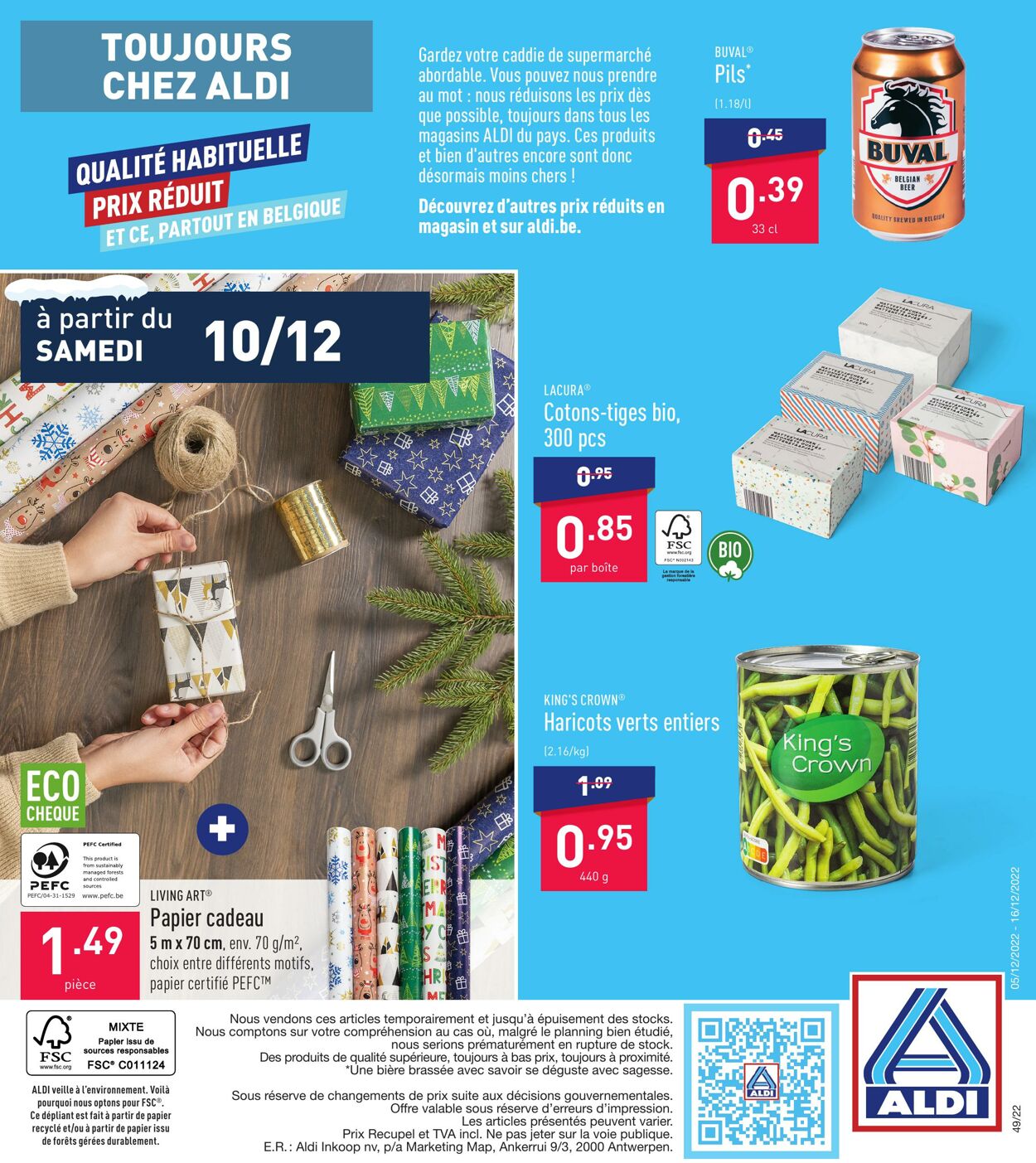 Folder Aldi 05.12.2022 - 16.12.2022