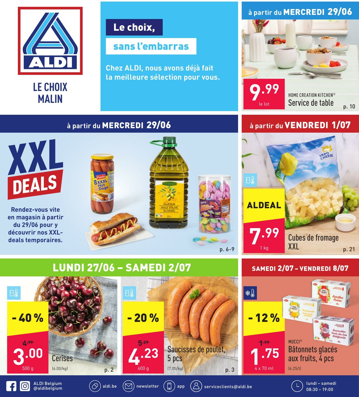 Aldi Folder Promotionnel - Valable à Partir Du 27.06 Au 08.07 - Page N ...