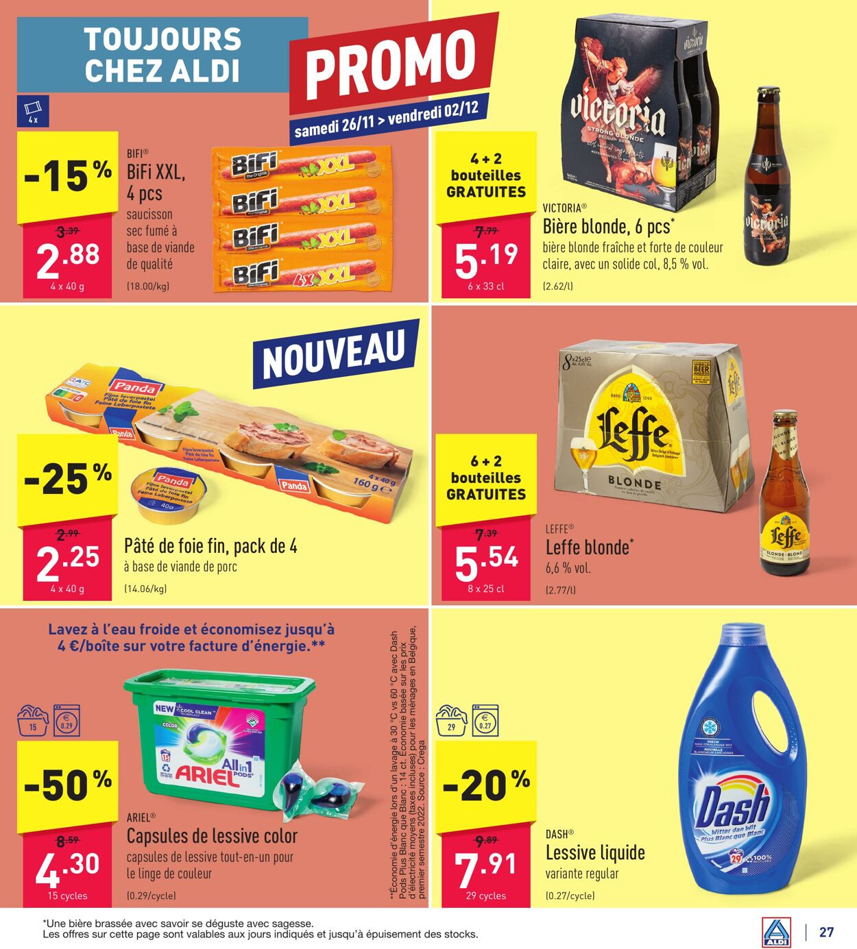 Folder Aldi 21.11.2022 - 02.12.2022