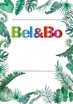 Folder Bel&Bo 20.05.2023 - 01.06.2023