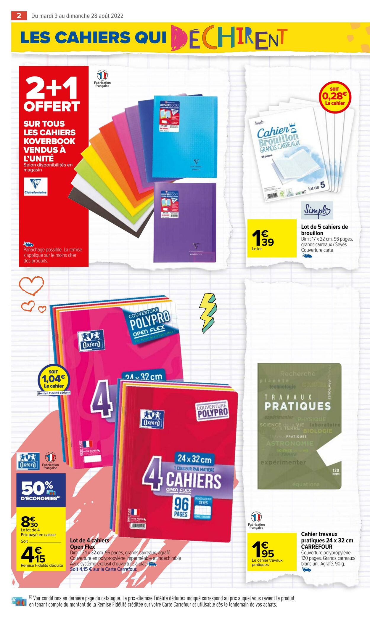 Folder Carrefour market 09.08.2022 - 28.08.2022