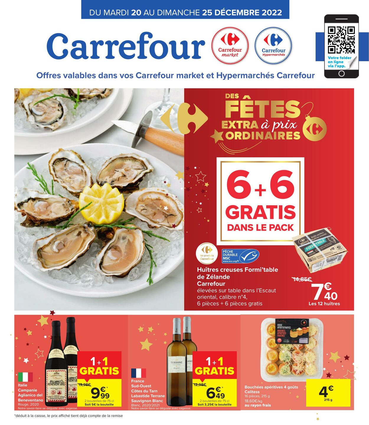 Folder Carrefour market 20.12.2022 - 25.12.2022