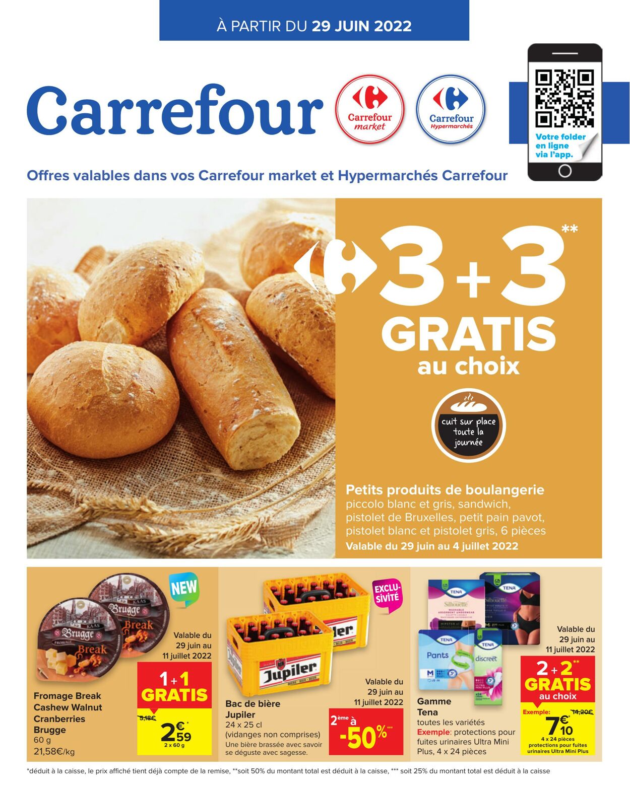 Folder Carrefour market 29.06.2022 - 11.07.2022