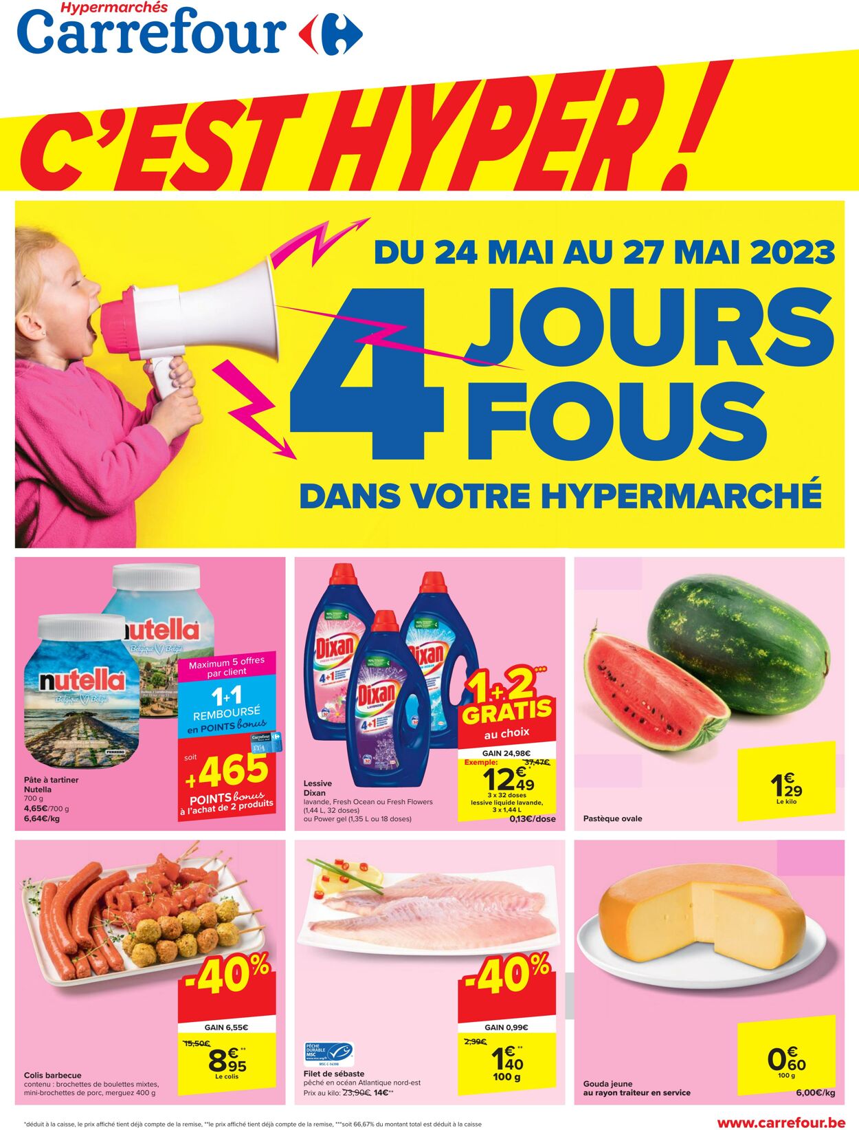 Folder Carrefour 24.05.2023 - 27.05.2023