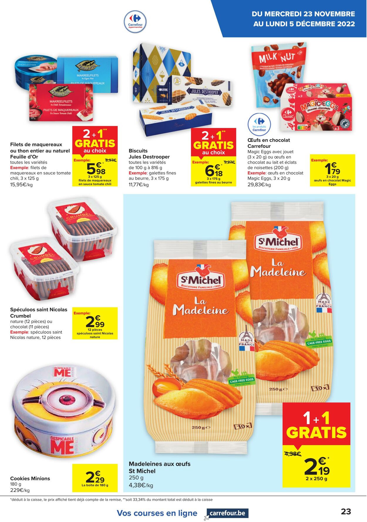 Folder Carrefour 23.11.2022 - 28.11.2022