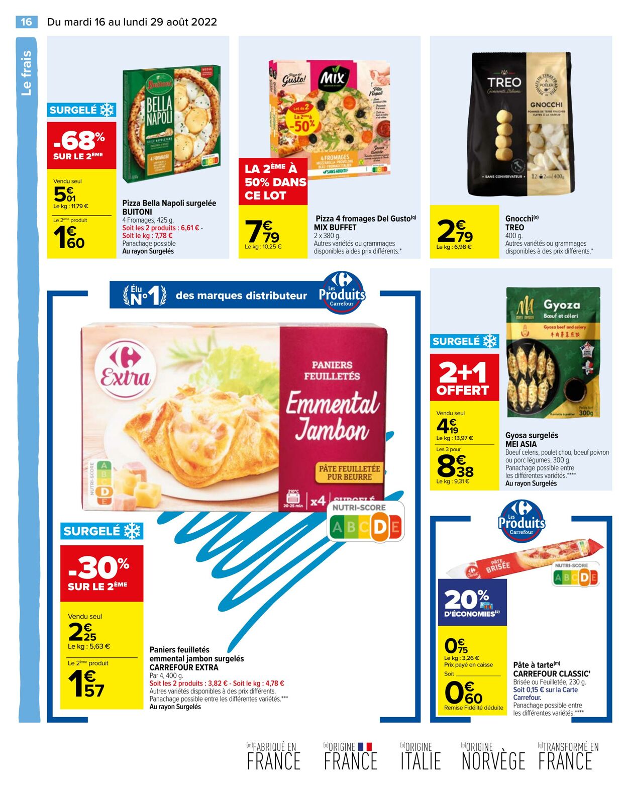 Folder Carrefour 16.08.2022 - 29.08.2022