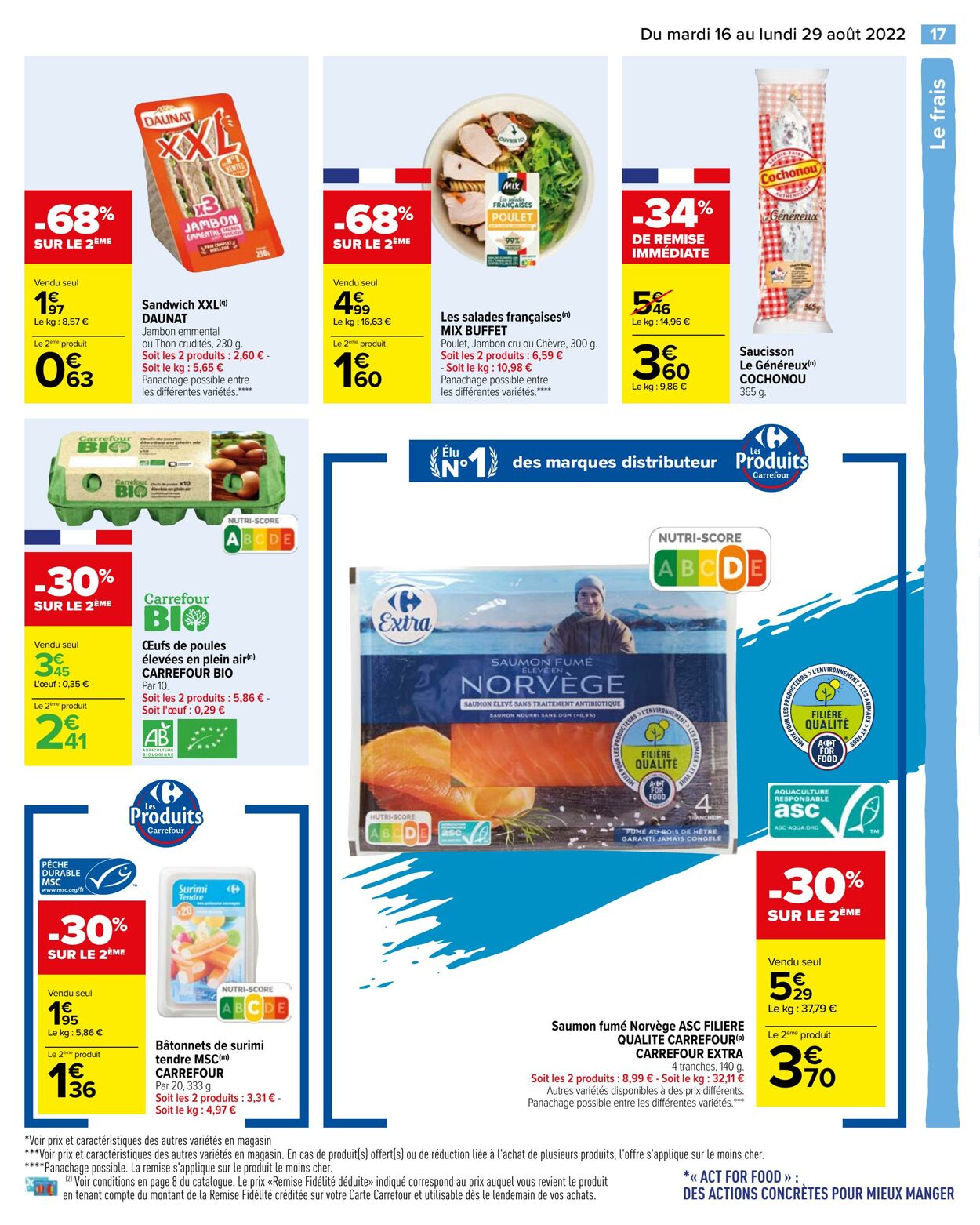 Folder Carrefour 16.08.2022 - 29.08.2022