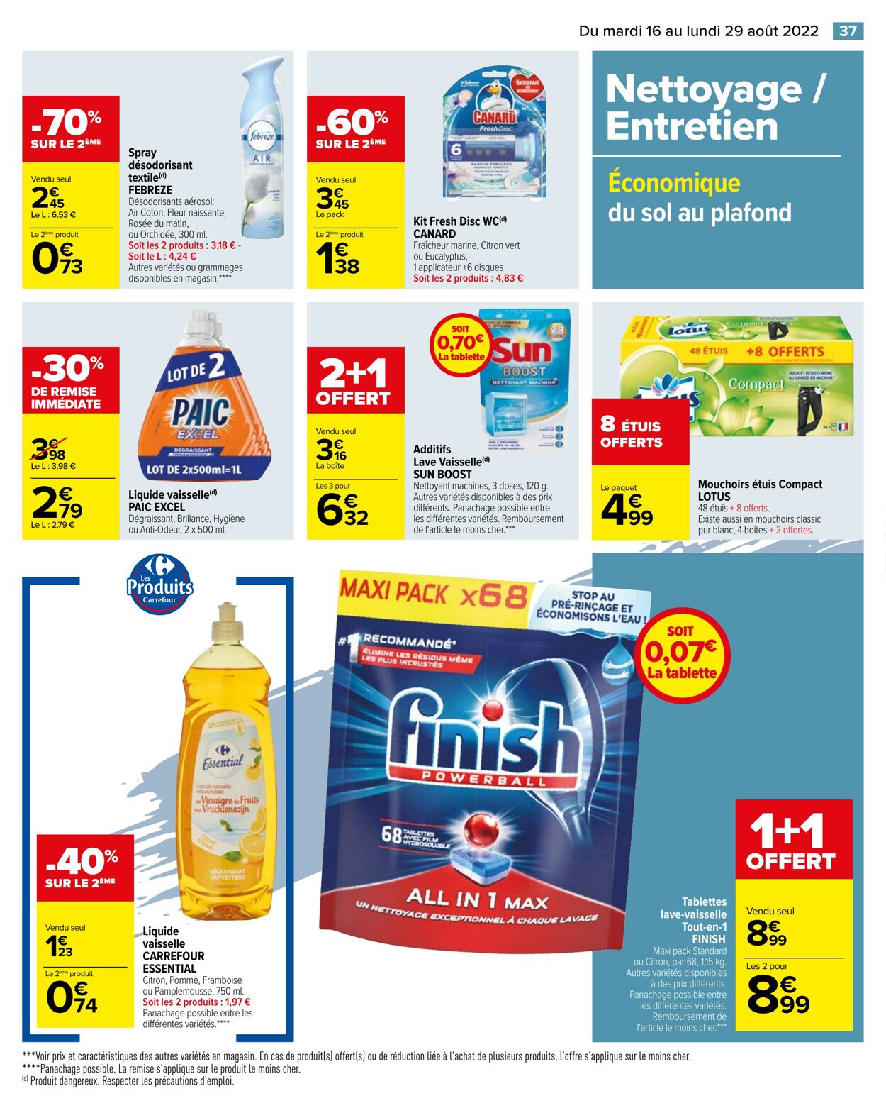 Folder Carrefour 16.08.2022 - 29.08.2022