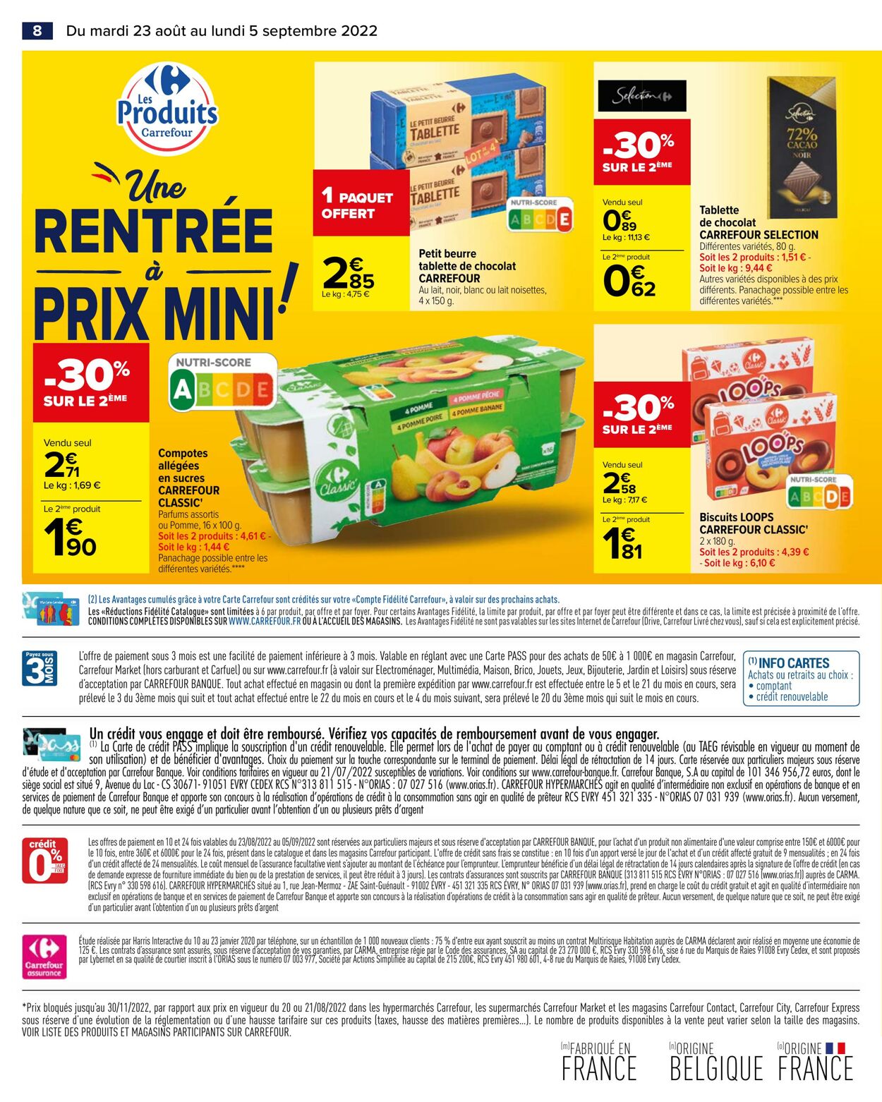 Folder Carrefour 23.08.2022 - 05.09.2022