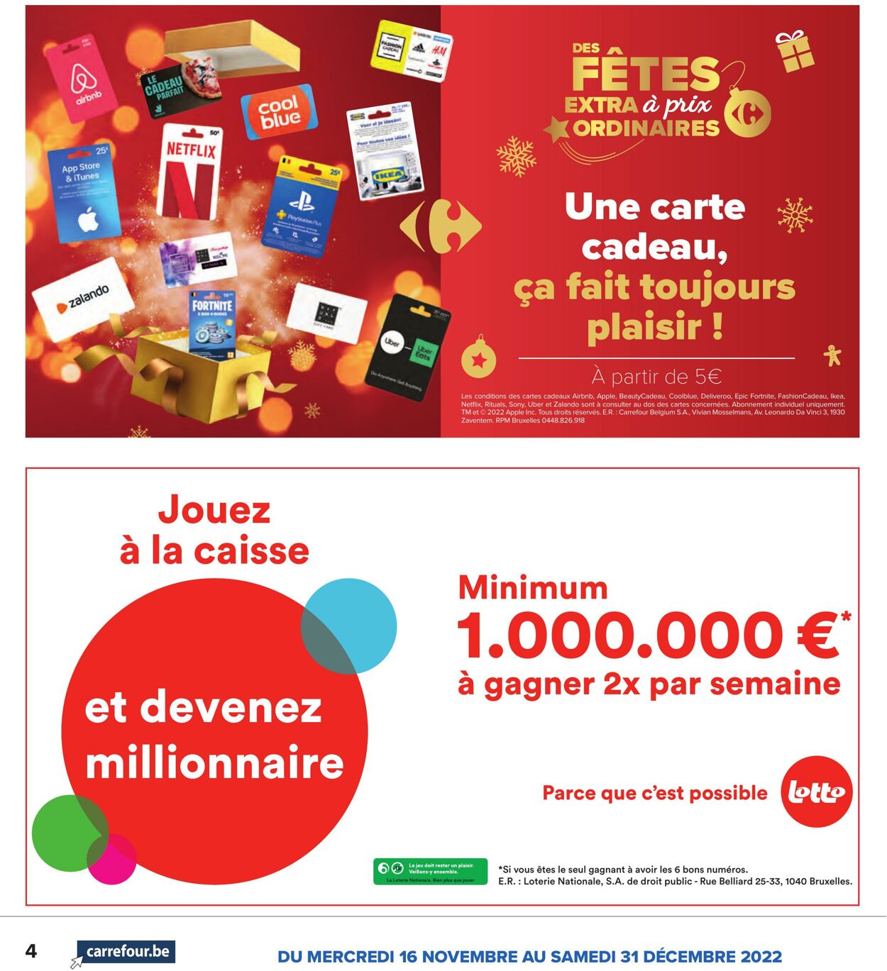 Folder Carrefour 16.11.2022 - 31.12.2022