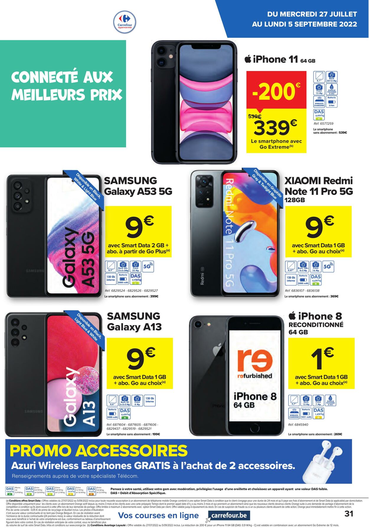 Folder Carrefour 27.07.2022 - 05.09.2022