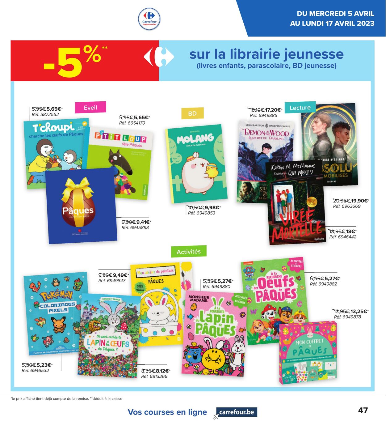 Folder Carrefour 05.04.2023 - 17.04.2023