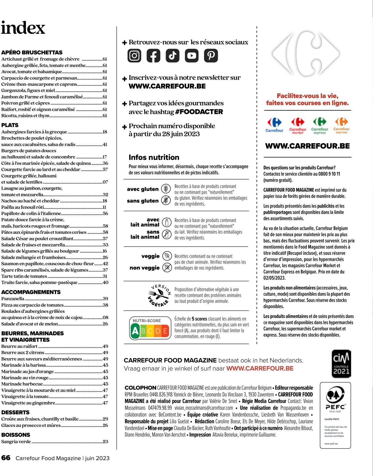 Folder Carrefour 31.05.2023 - 28.06.2023