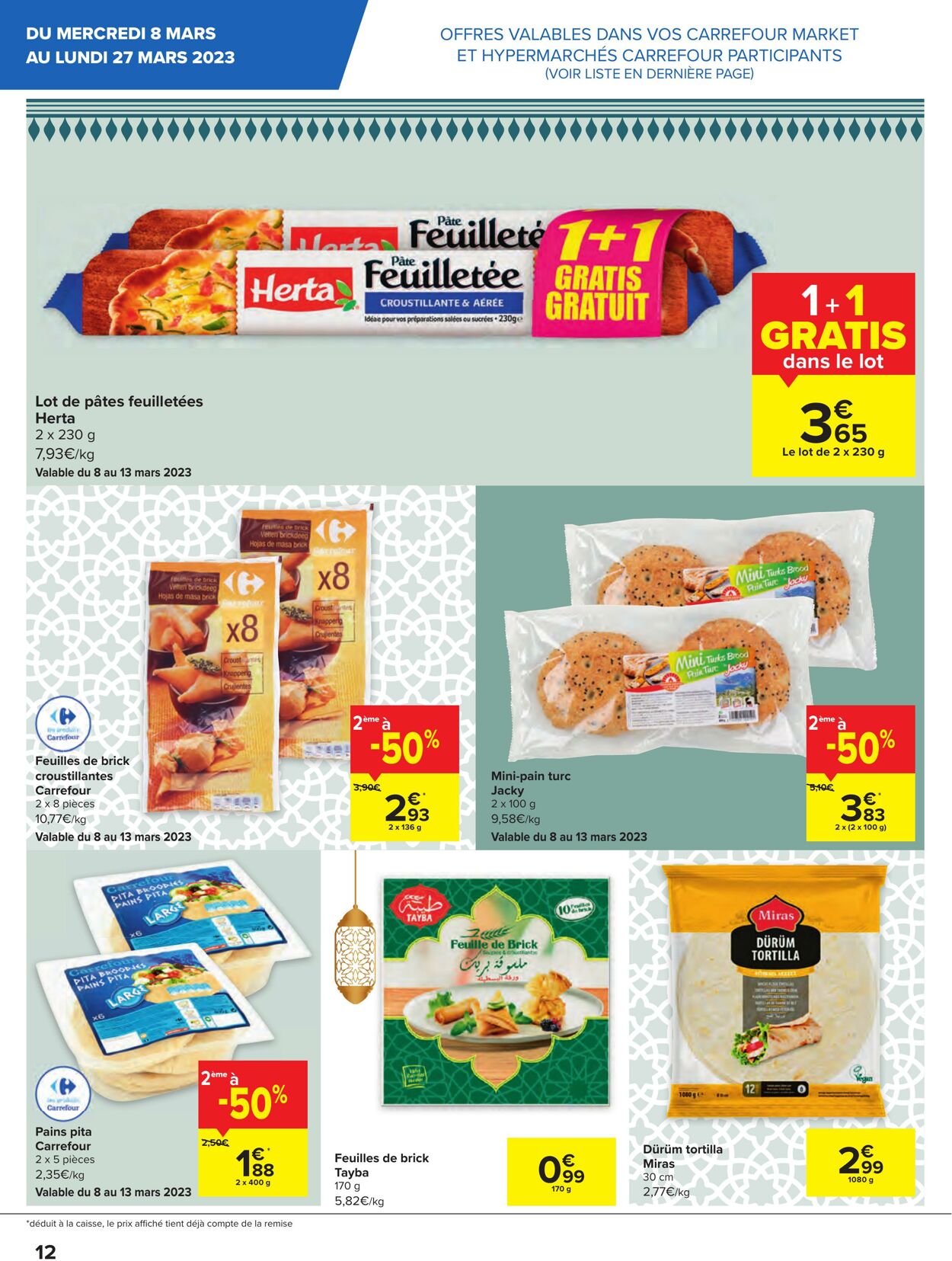 Folder Carrefour 08.03.2023 - 27.03.2023